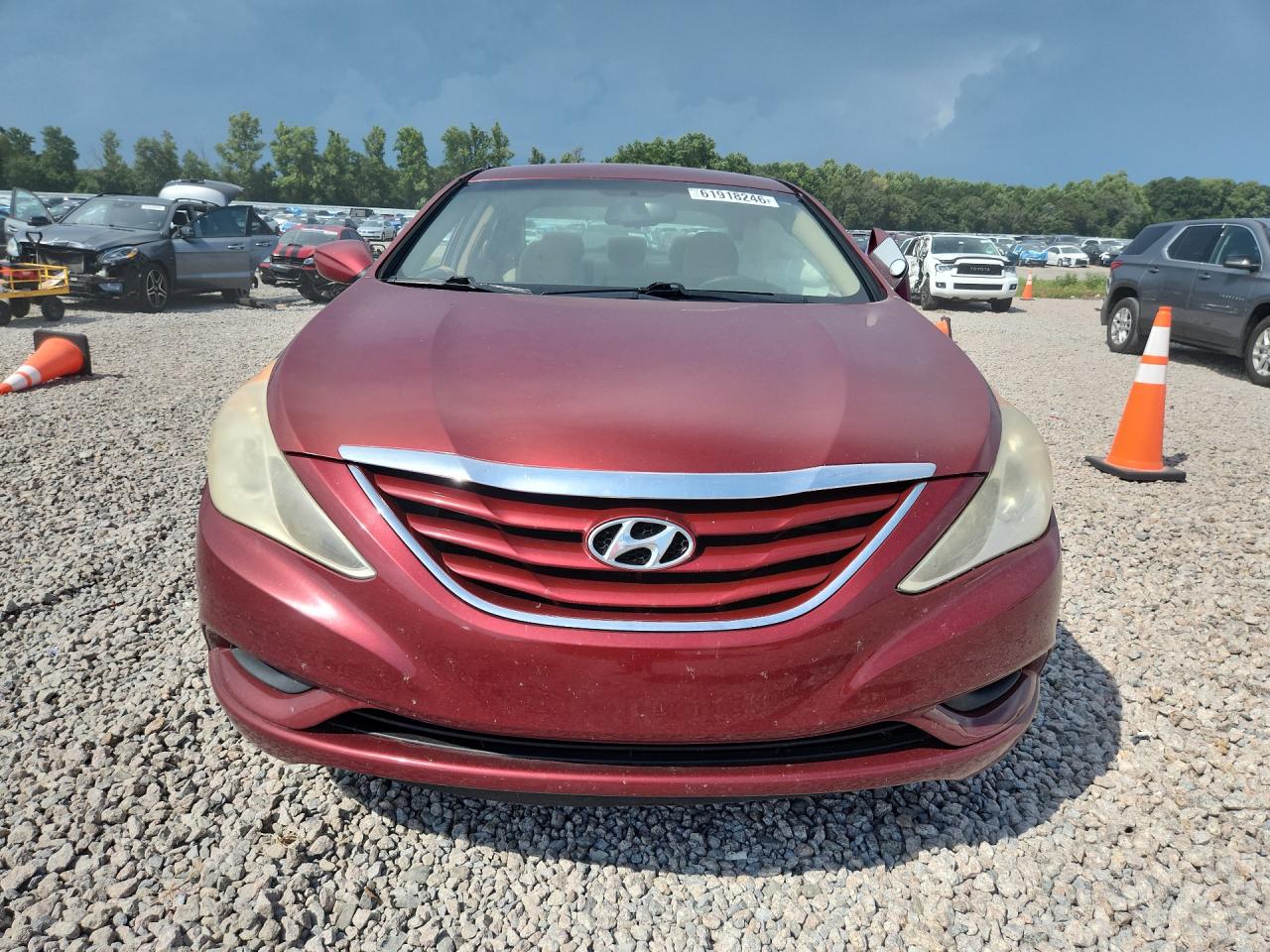 2012 Hyundai Sonata Gls Red vin: 5NPEB4AC5CH355611