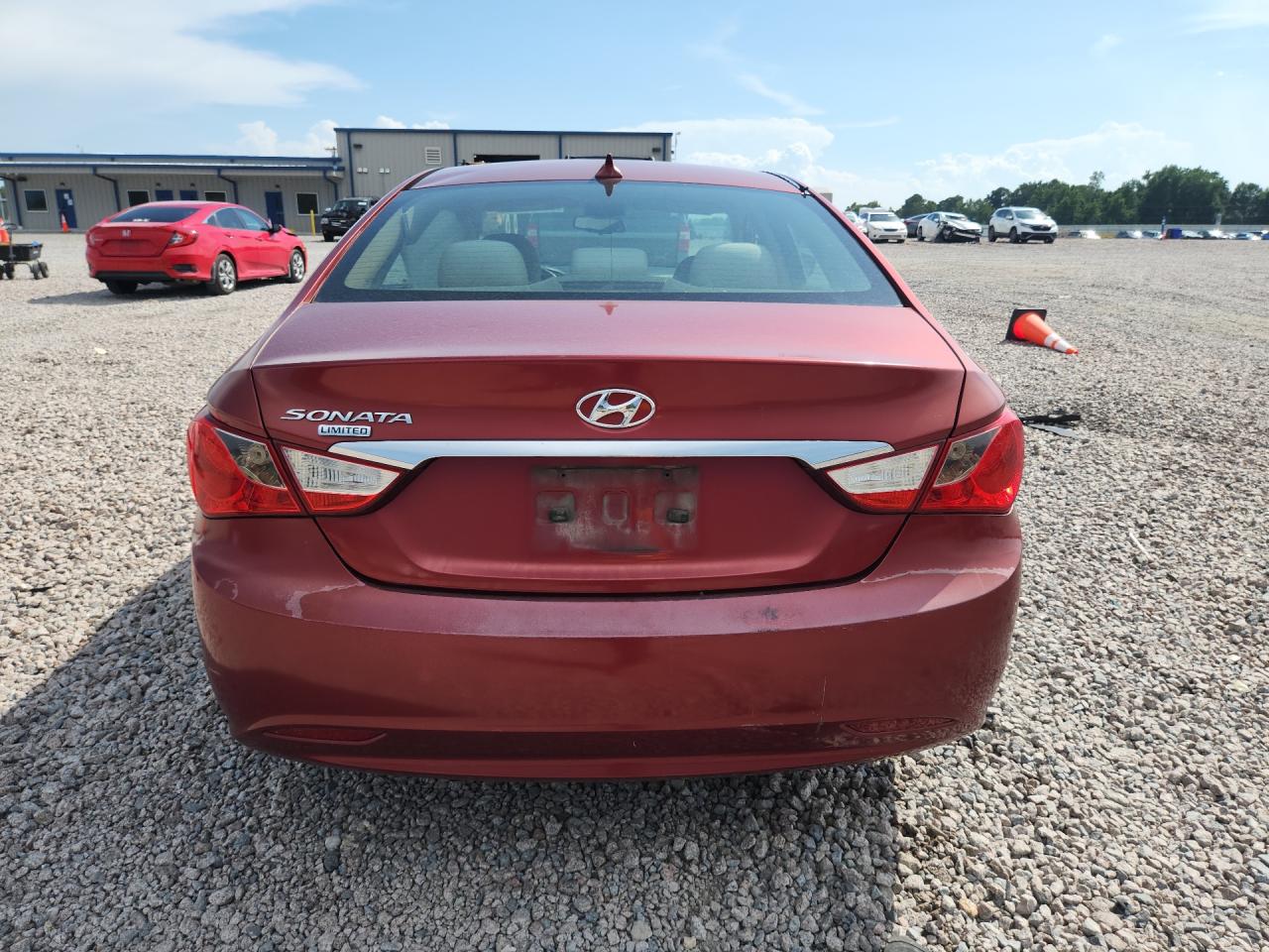 2012 Hyundai Sonata Gls Red vin: 5NPEB4AC5CH355611