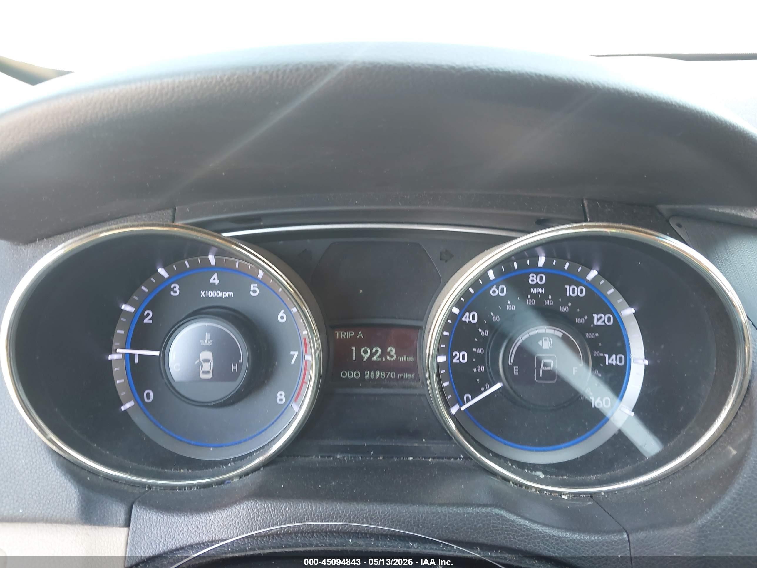 2012 Hyundai Sonata Gls Red vin: 5NPEB4AC5CH356337