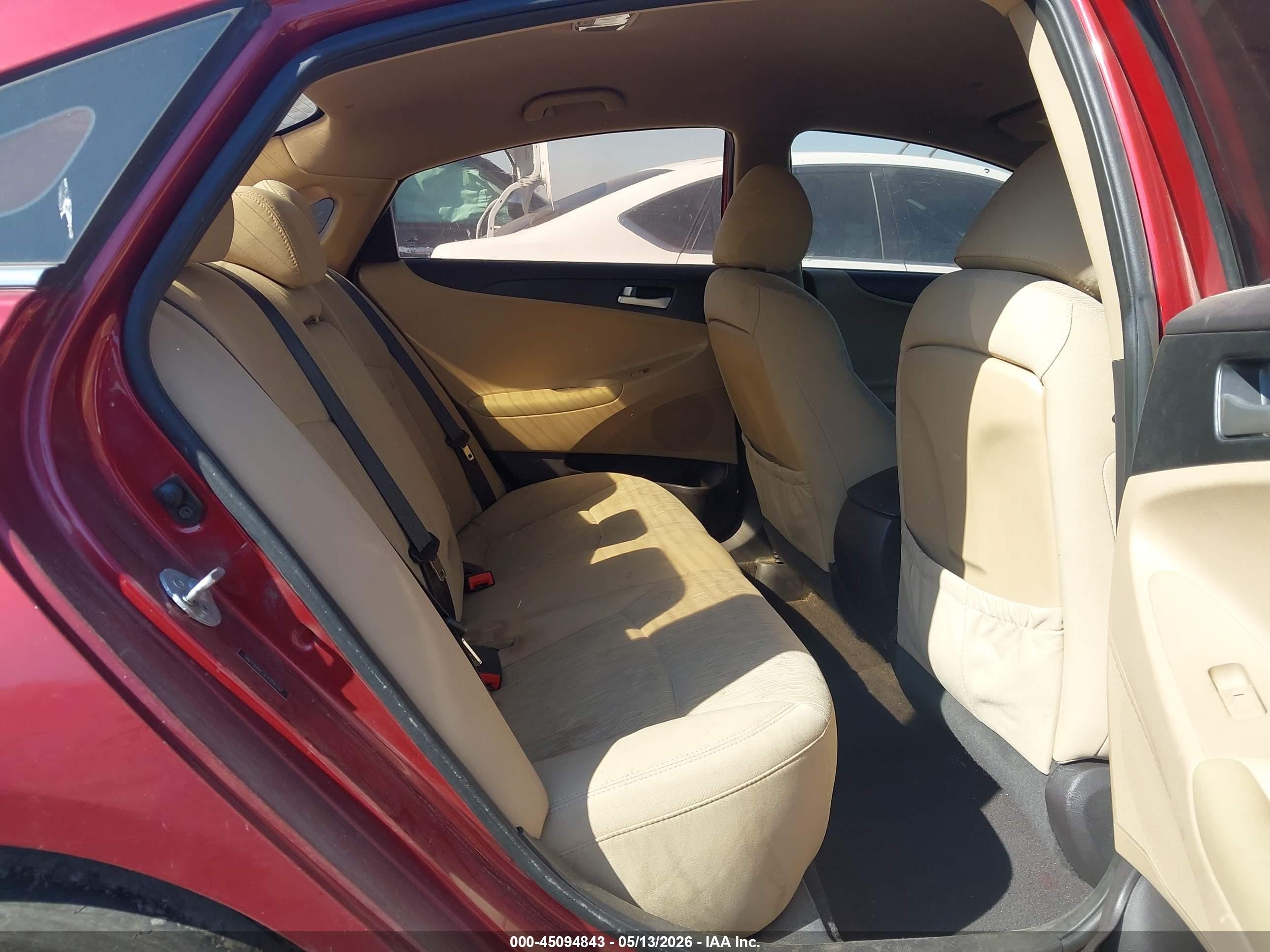 2012 Hyundai Sonata Gls Red vin: 5NPEB4AC5CH356337