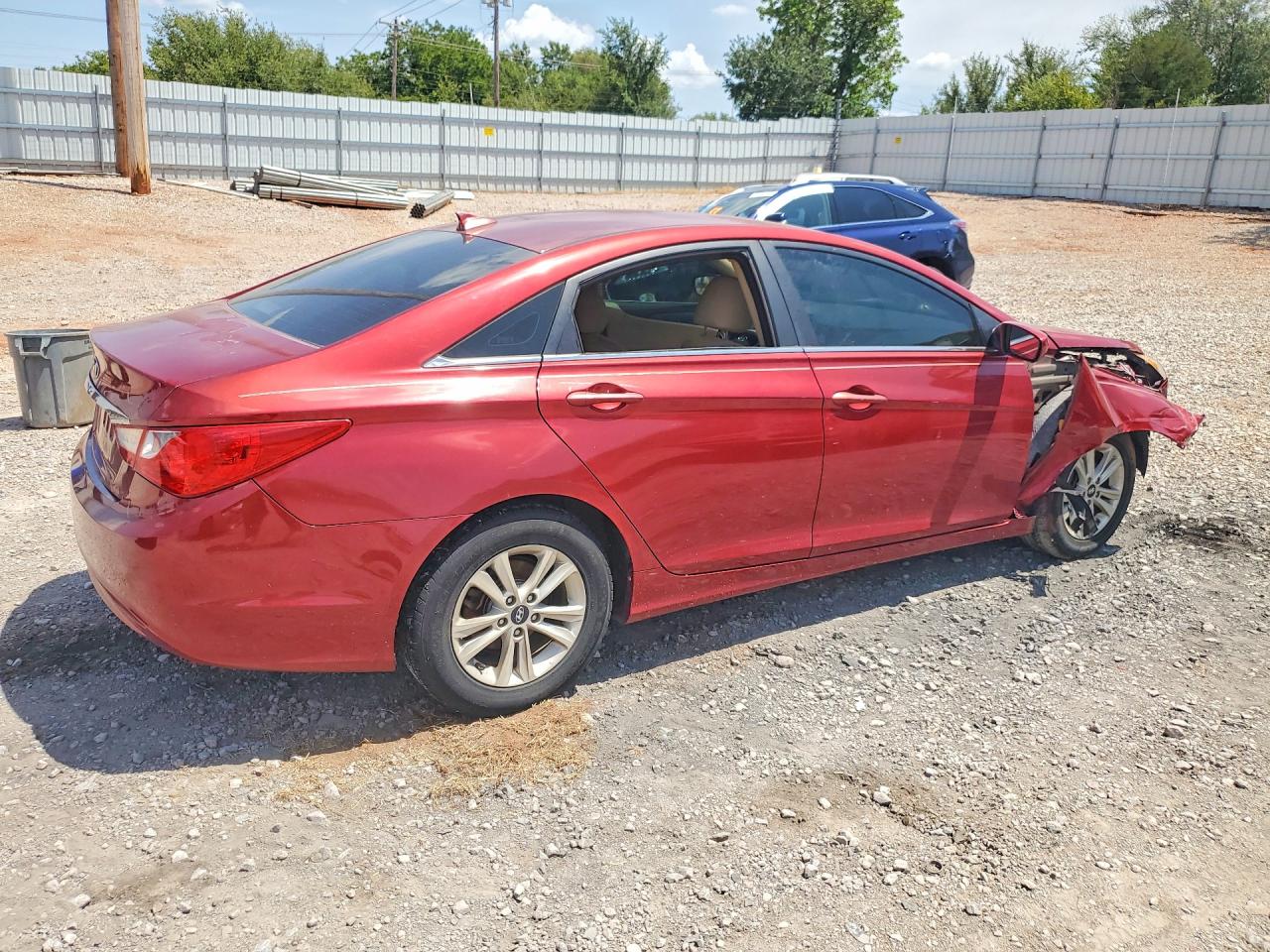 2012 Hyundai Sonata Gls Red vin: 5NPEB4AC5CH364728