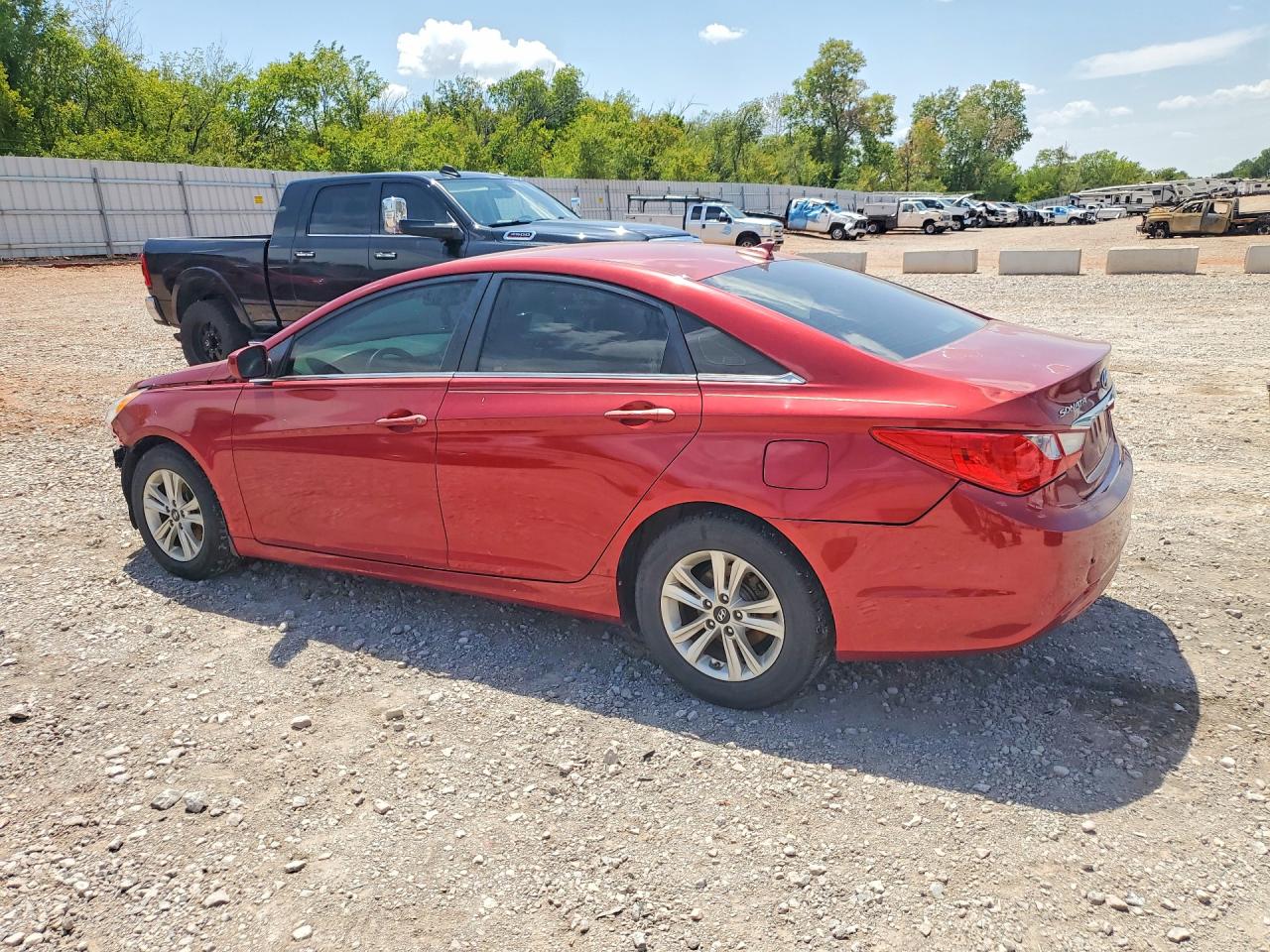2012 Hyundai Sonata Gls Red vin: 5NPEB4AC5CH364728