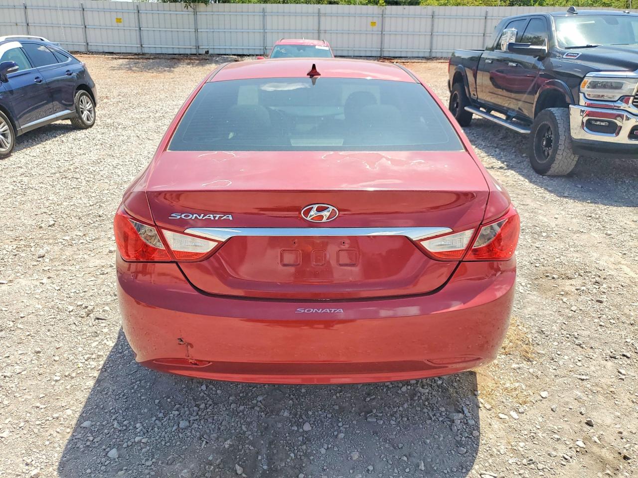 2012 Hyundai Sonata Gls Red vin: 5NPEB4AC5CH364728