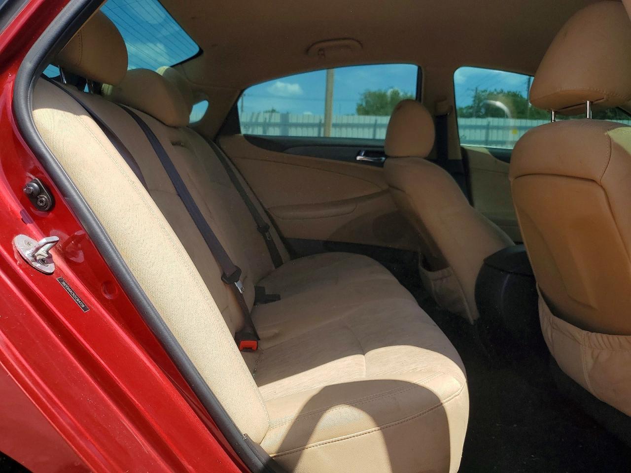 2012 Hyundai Sonata Gls Red vin: 5NPEB4AC5CH364728