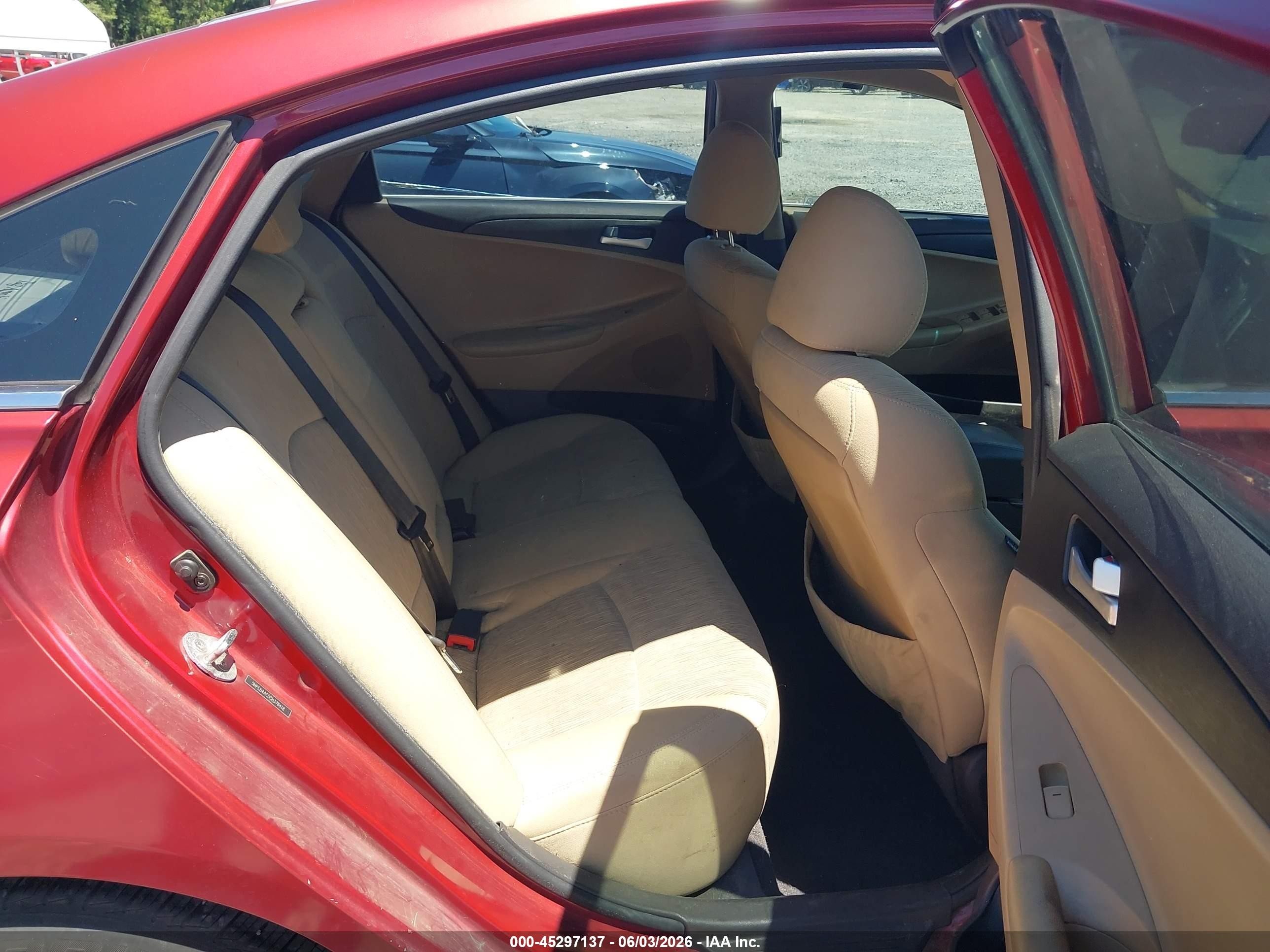 2012 Hyundai Sonata Gls Red vin: 5NPEB4AC5CH378418