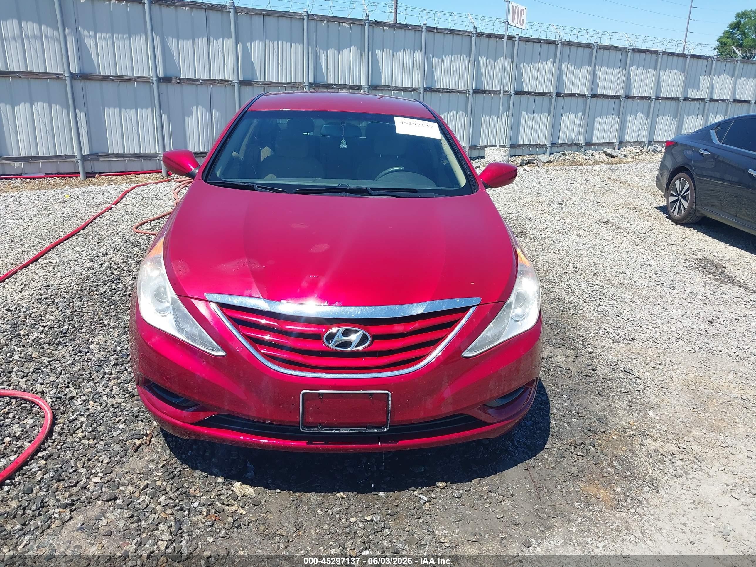 2012 Hyundai Sonata Gls Red vin: 5NPEB4AC5CH378418