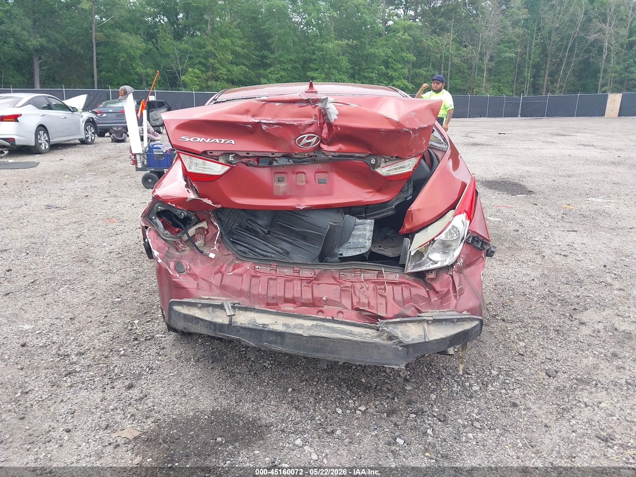 2012 Hyundai Sonata Gls Red vin: 5NPEB4AC5CH382033