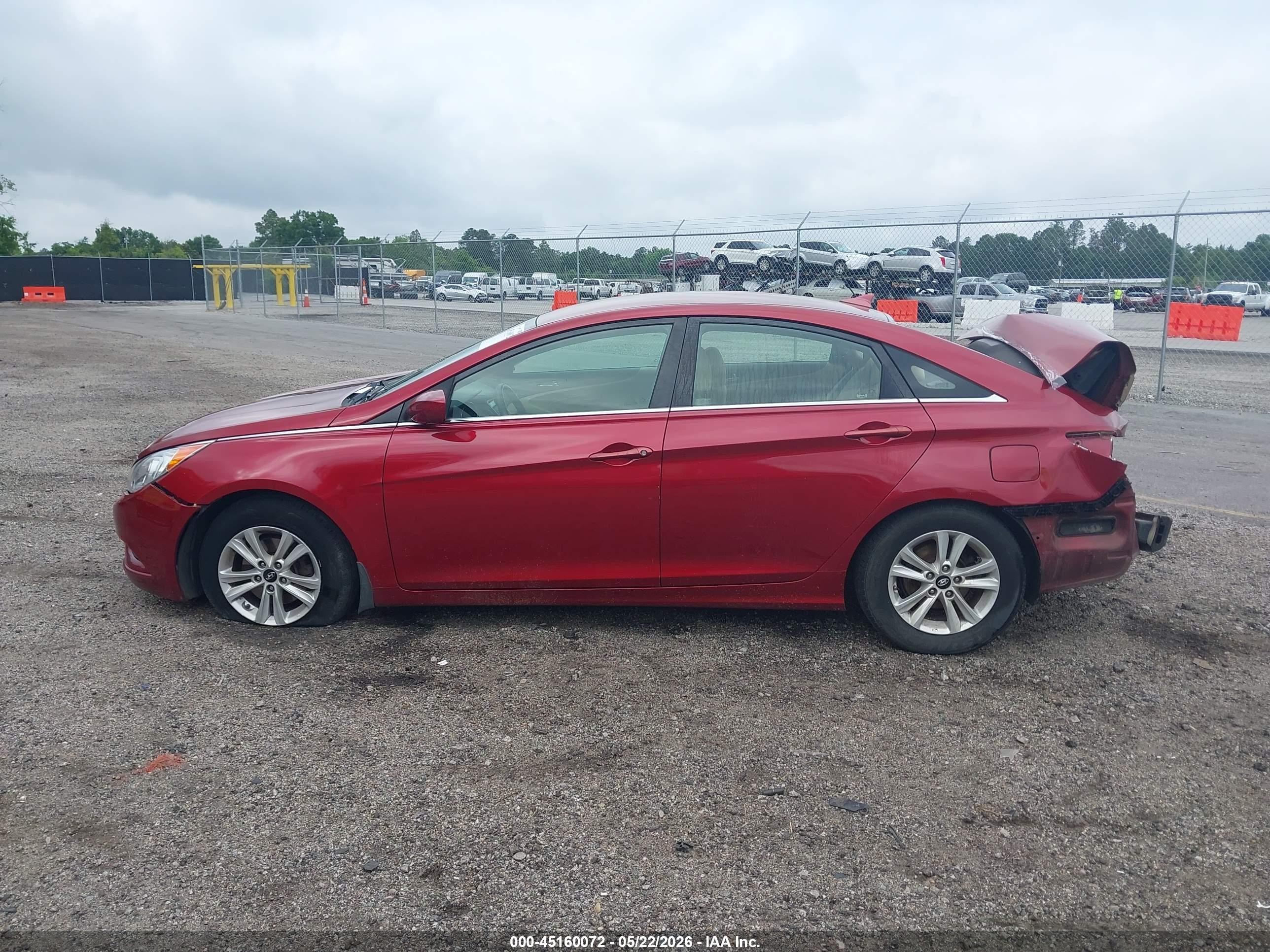 2012 Hyundai Sonata Gls Red vin: 5NPEB4AC5CH382033
