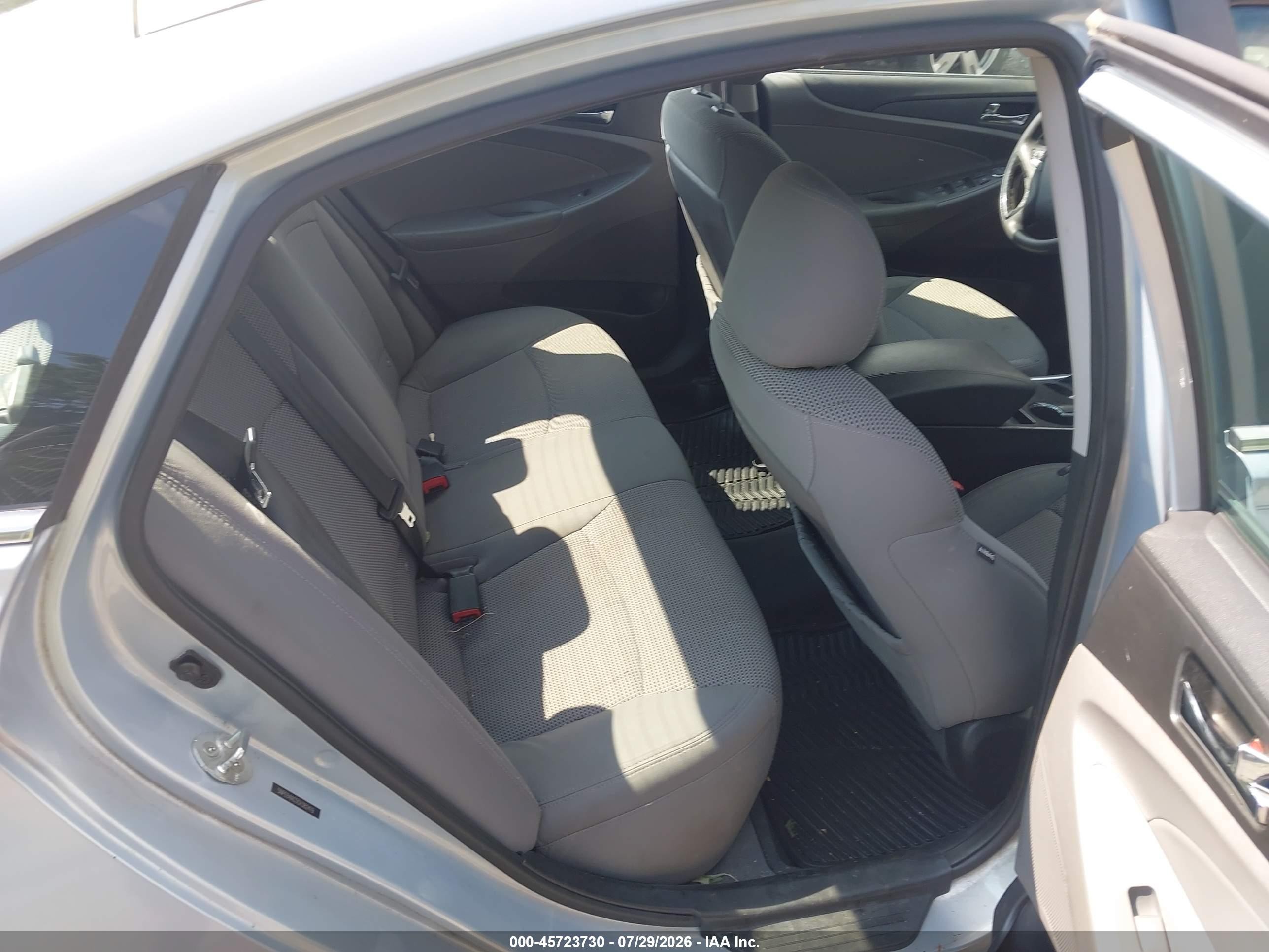 2012 Hyundai Sonata Gls Blue vin: 5NPEB4AC5CH382419