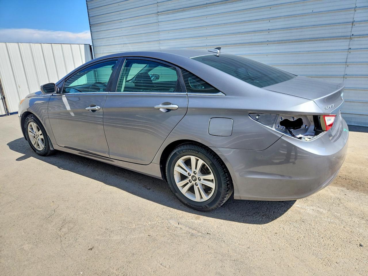 2012 Hyundai Sonata Gls Gray vin: 5NPEB4AC5CH386390