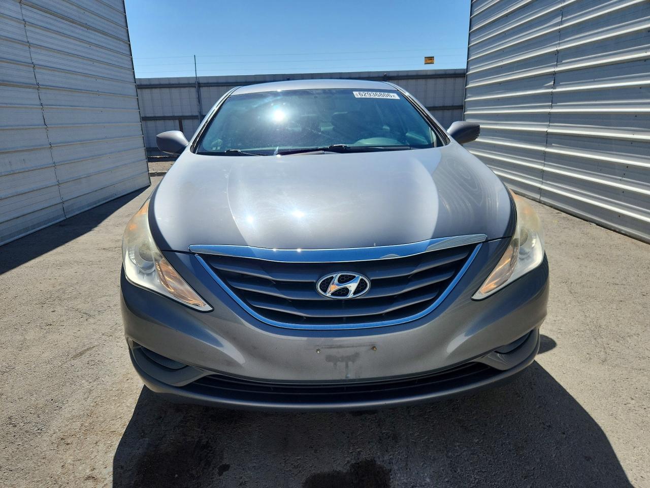 2012 Hyundai Sonata Gls Gray vin: 5NPEB4AC5CH386390