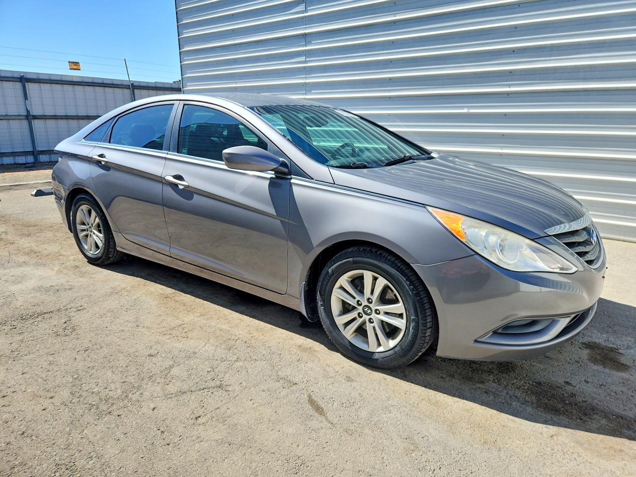 2012 Hyundai Sonata Gls Gray vin: 5NPEB4AC5CH386390