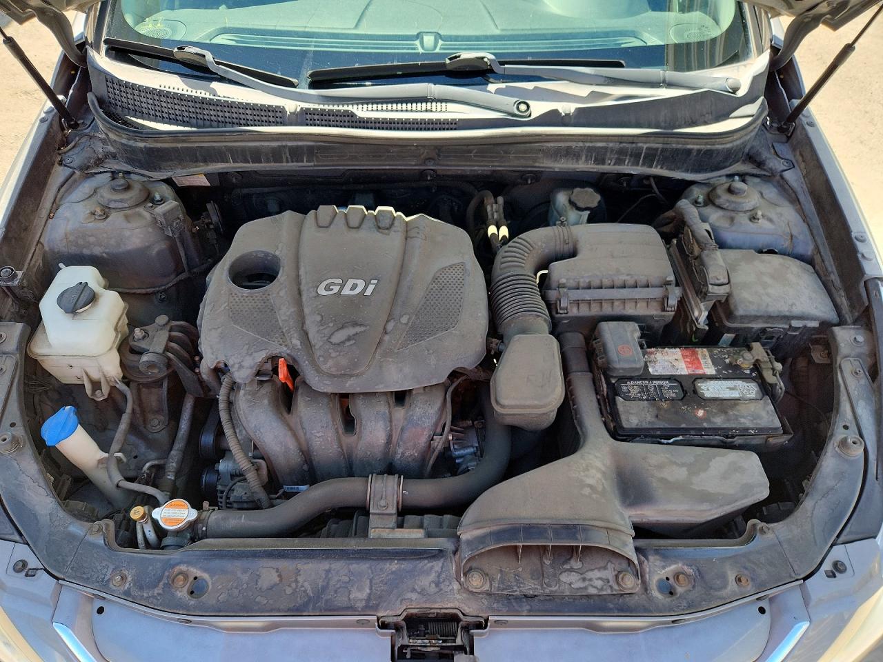 2012 Hyundai Sonata Gls Gray vin: 5NPEB4AC5CH386390