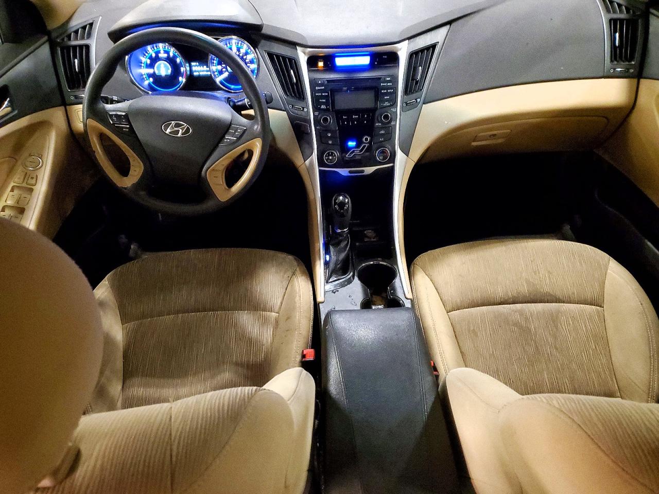 2012 Hyundai Sonata Gls Black vin: 5NPEB4AC5CH386762