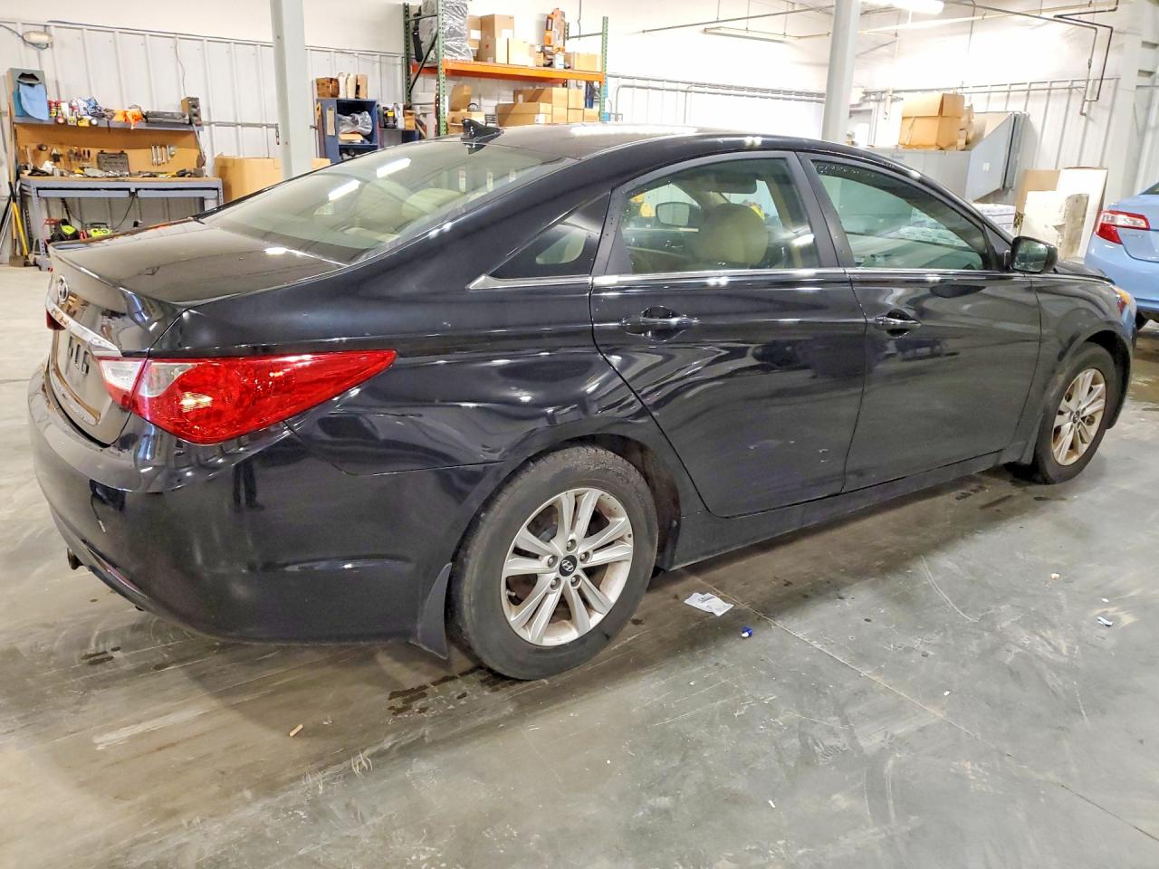 2012 Hyundai Sonata Gls Black vin: 5NPEB4AC5CH386762