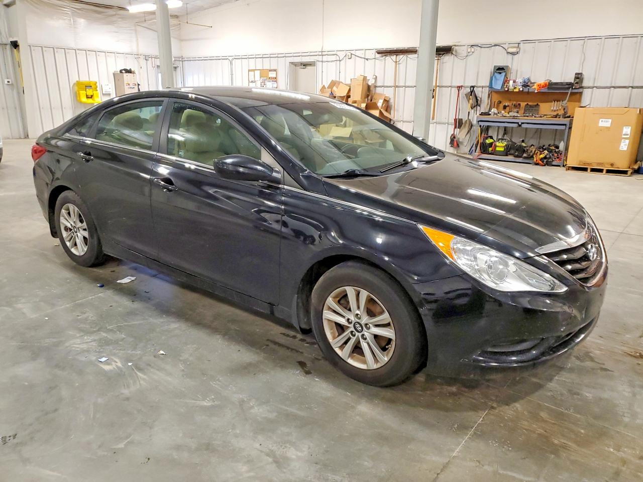 2012 Hyundai Sonata Gls Black vin: 5NPEB4AC5CH386762