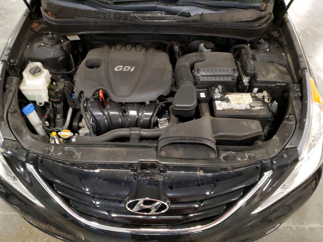 2012 Hyundai Sonata Gls Black vin: 5NPEB4AC5CH386762