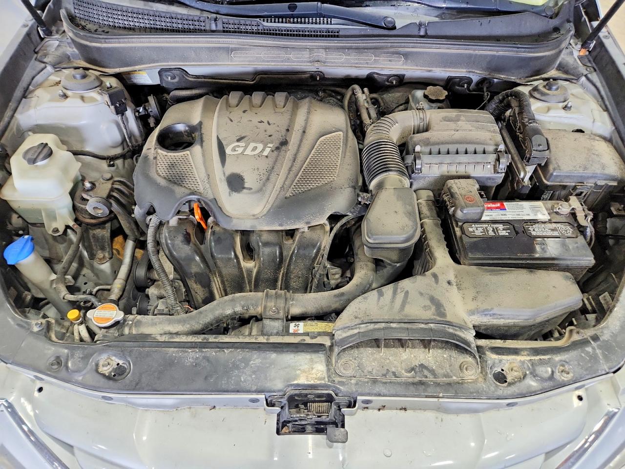 2012 Hyundai Sonata Gls Silver vin: 5NPEB4AC5CH401583