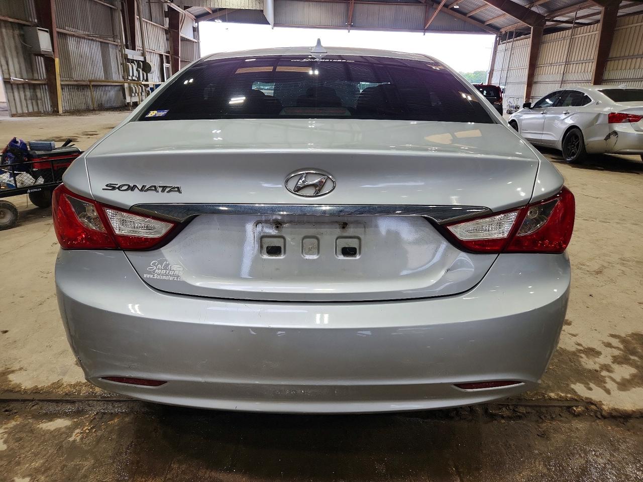 2012 Hyundai Sonata Gls Silver vin: 5NPEB4AC5CH401583