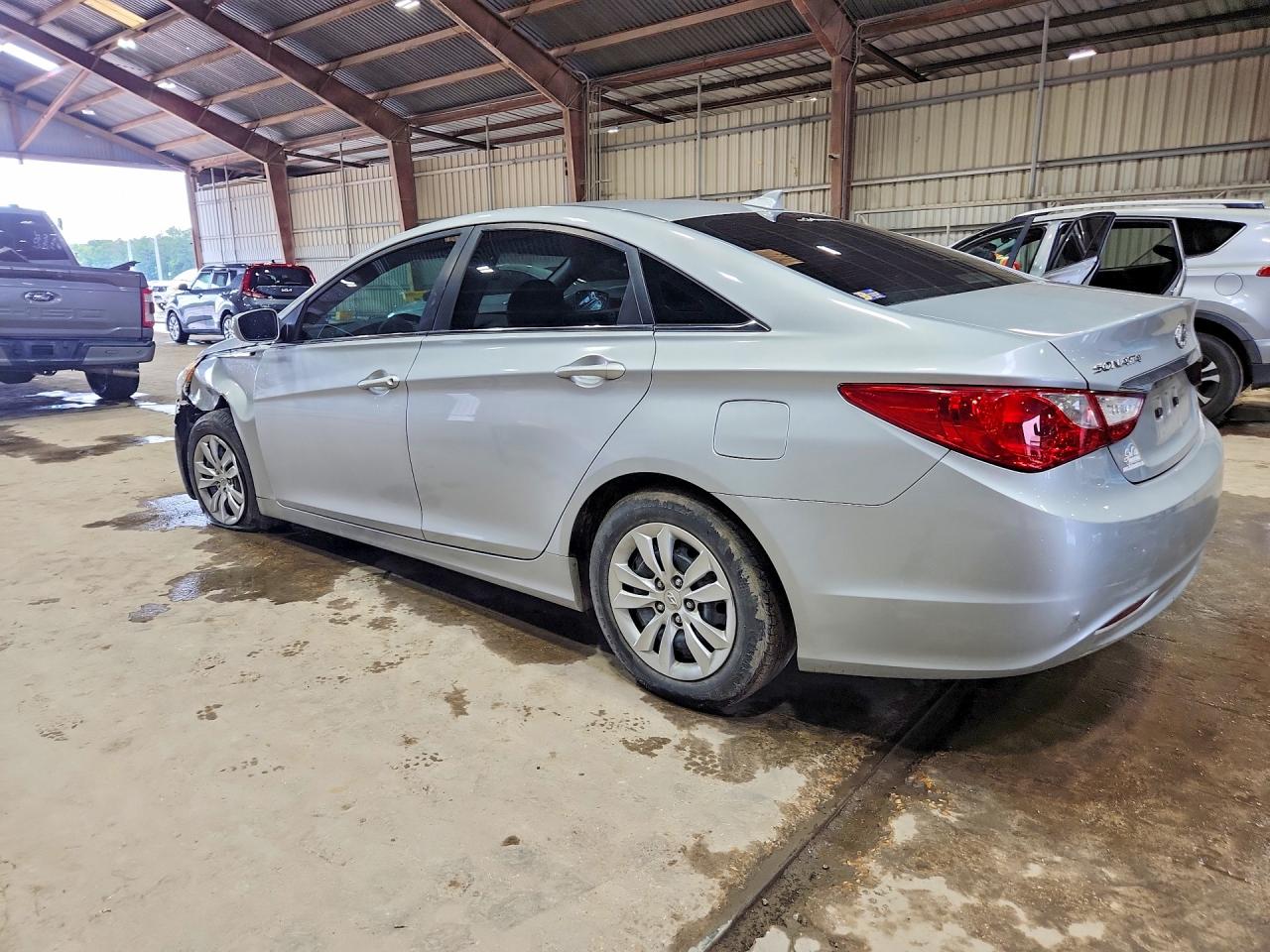 2012 Hyundai Sonata Gls Silver vin: 5NPEB4AC5CH401583