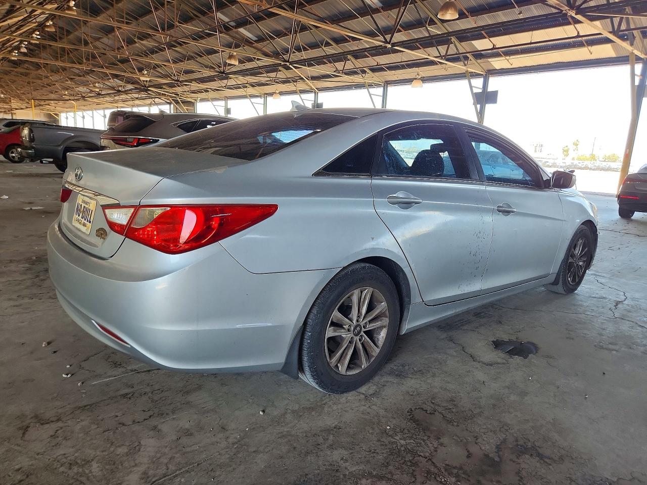 2012 Hyundai Sonata Gls Silver vin: 5NPEB4AC5CH406928