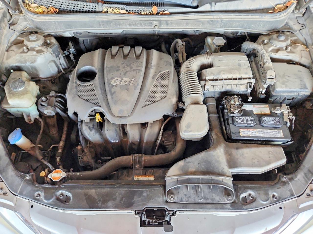 2012 Hyundai Sonata Gls Silver vin: 5NPEB4AC5CH406928