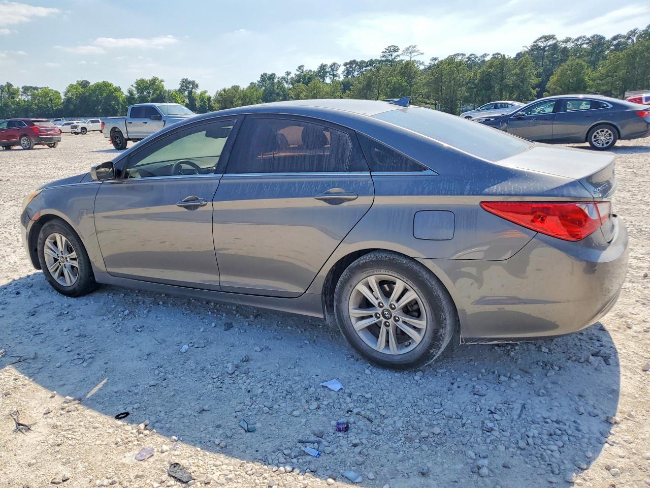 2012 Hyundai Sonata Gls Gray vin: 5NPEB4AC5CH412843