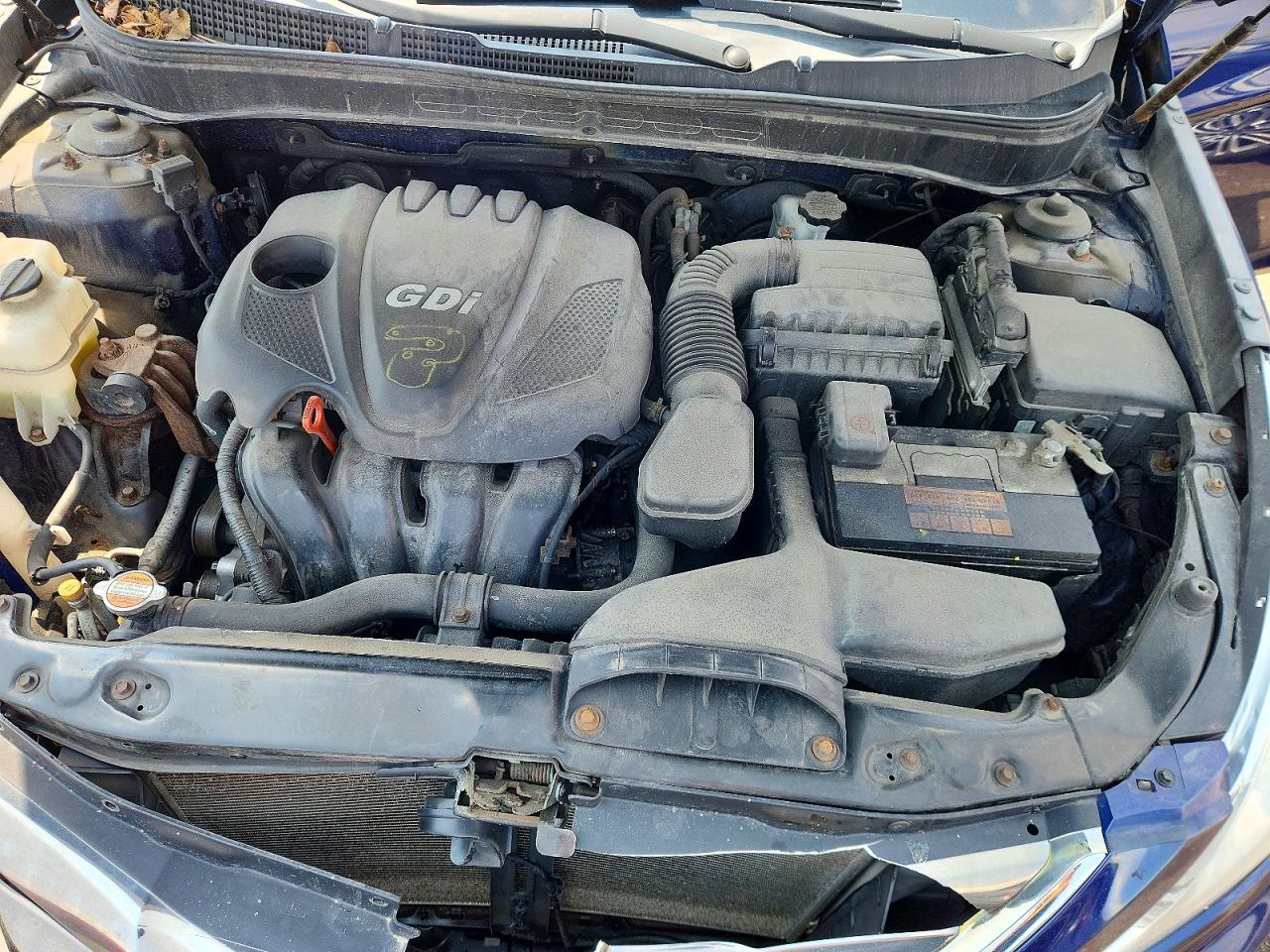 2012 Hyundai Sonata Gls Blue vin: 5NPEB4AC5CH413894