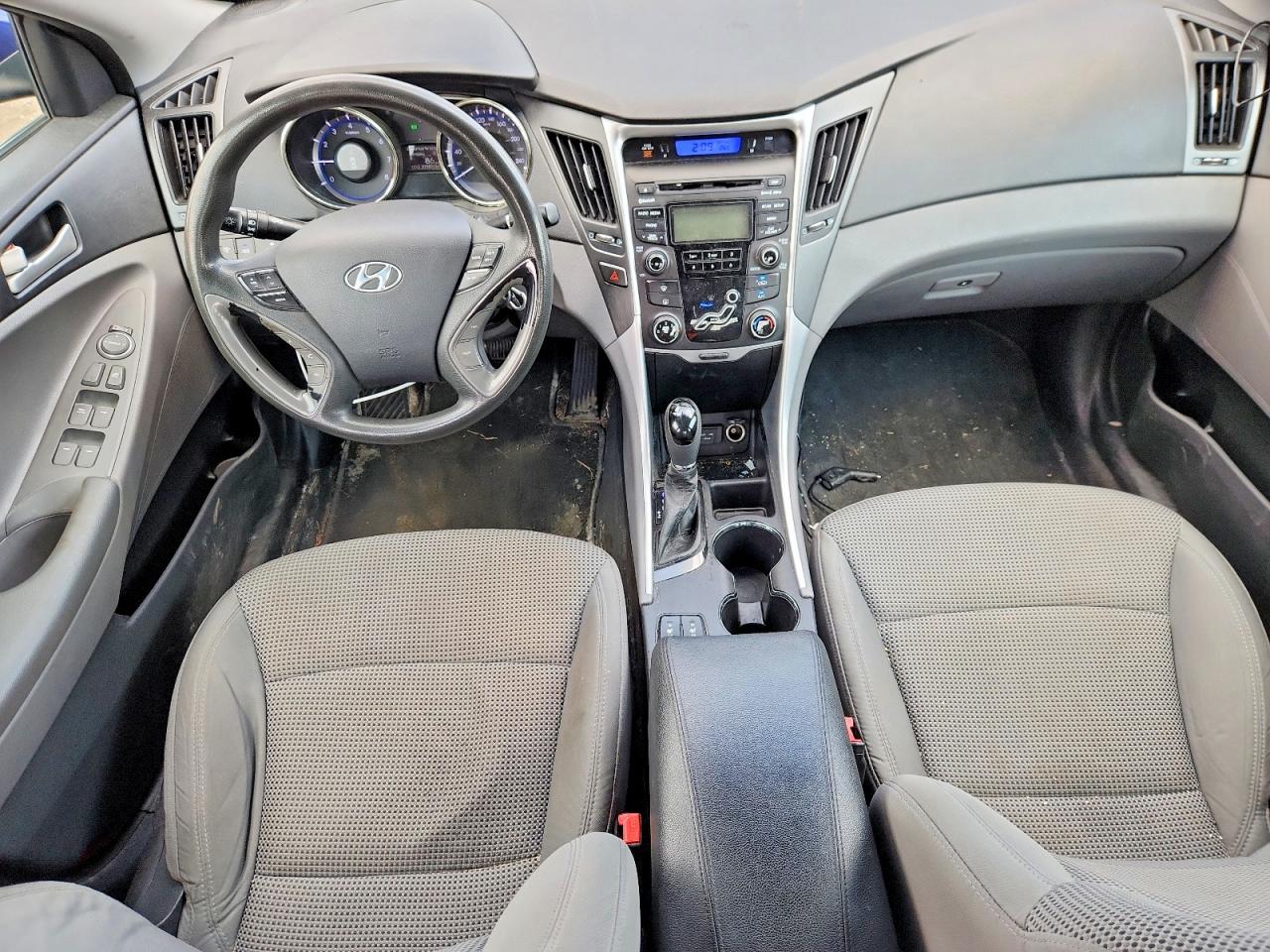 2012 Hyundai Sonata Gls Blue vin: 5NPEB4AC5CH413894