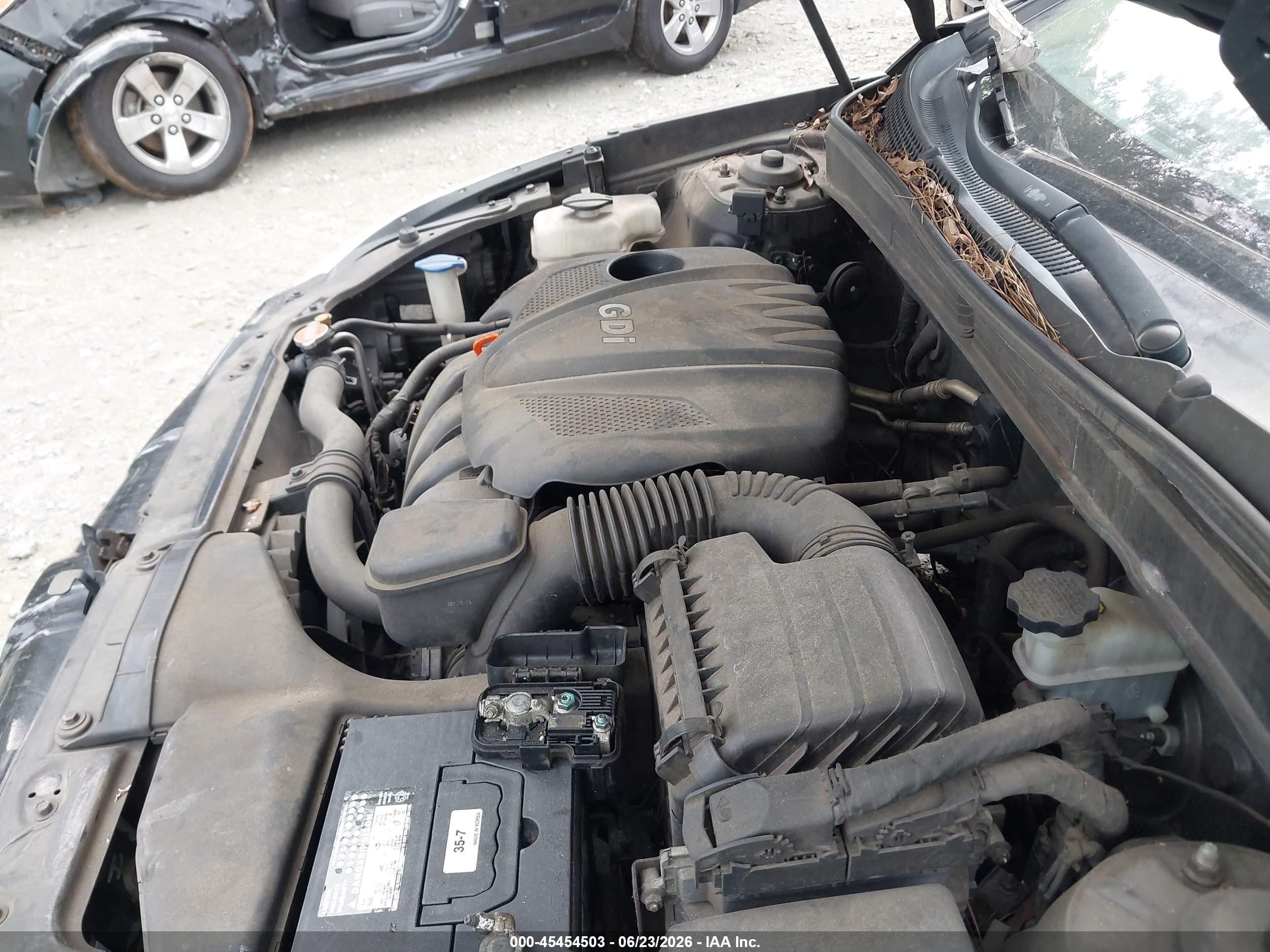 2012 Hyundai Sonata Gls Black vin: 5NPEB4AC5CH424166