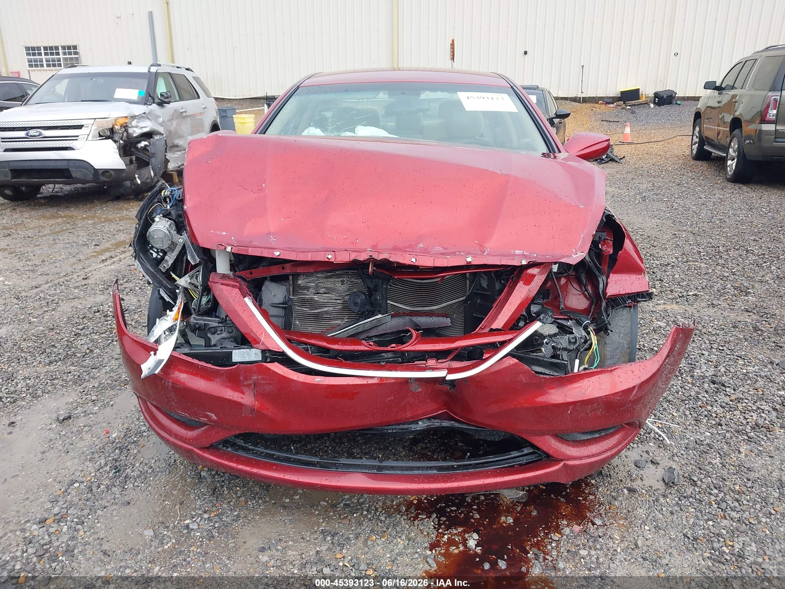 2012 Hyundai Sonata Gls Burgundy vin: 5NPEB4AC5CH430789