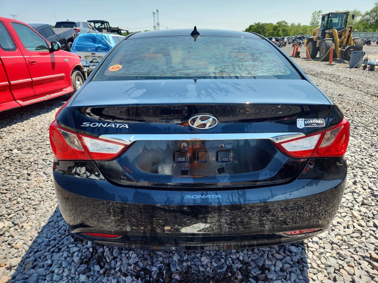 2012 Hyundai Sonata Gls Черный vin: 5NPEB4AC5CH433742