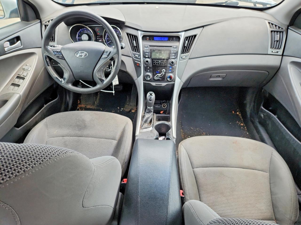 2012 Hyundai Sonata Gls Silver vin: 5NPEB4AC5CH435197