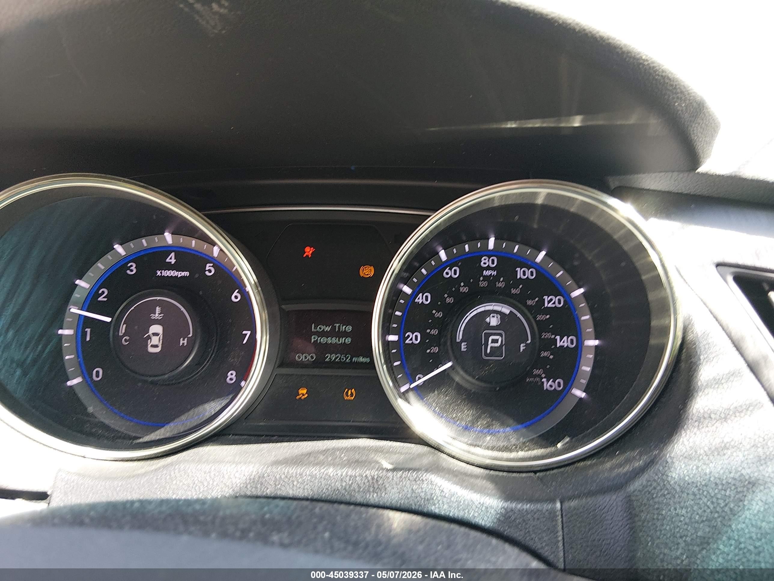 2012 Hyundai Sonata Gls Gray vin: 5NPEB4AC5CH448256