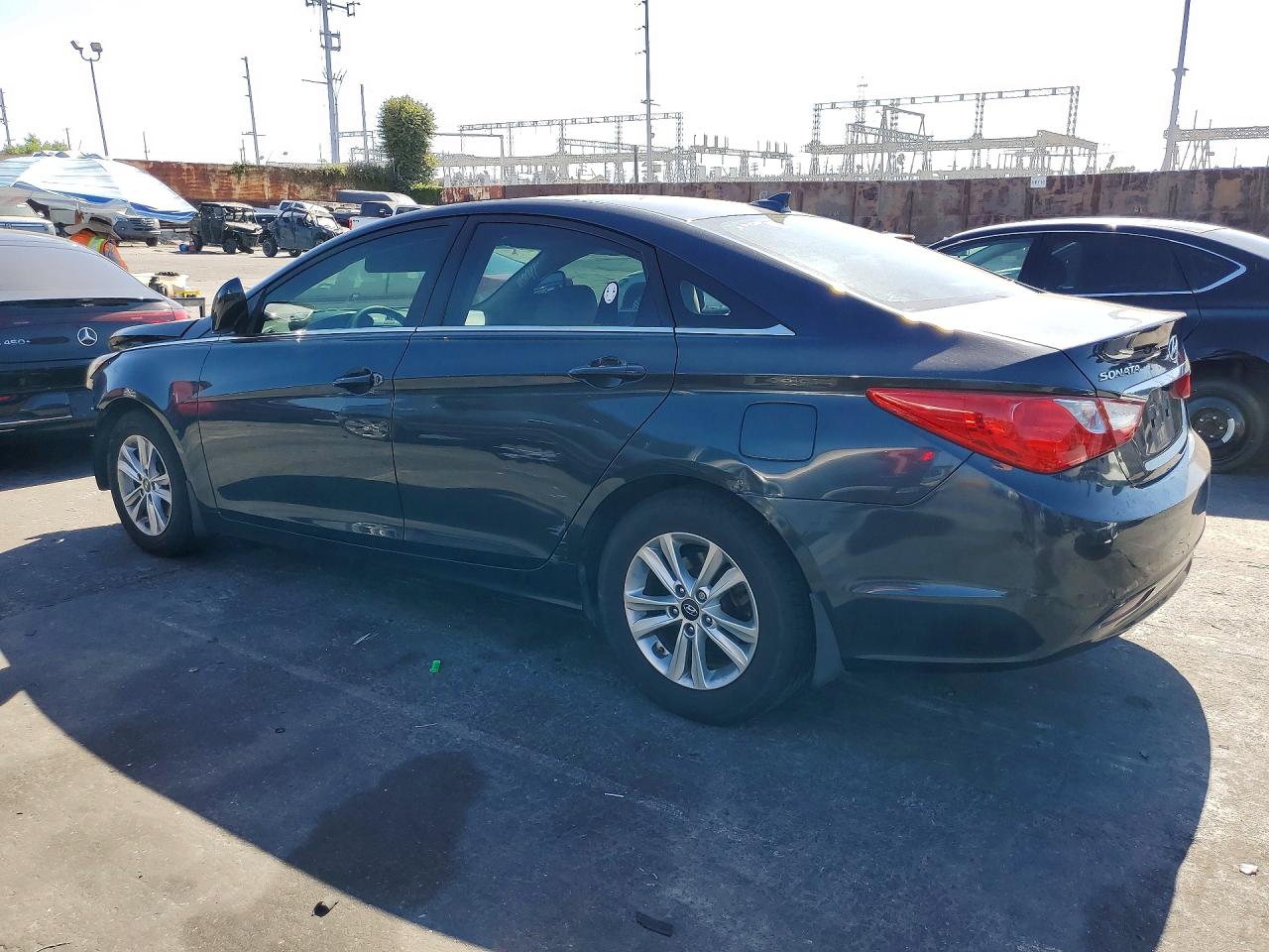 2012 Hyundai Sonata Gls Blue vin: 5NPEB4AC5CH478096