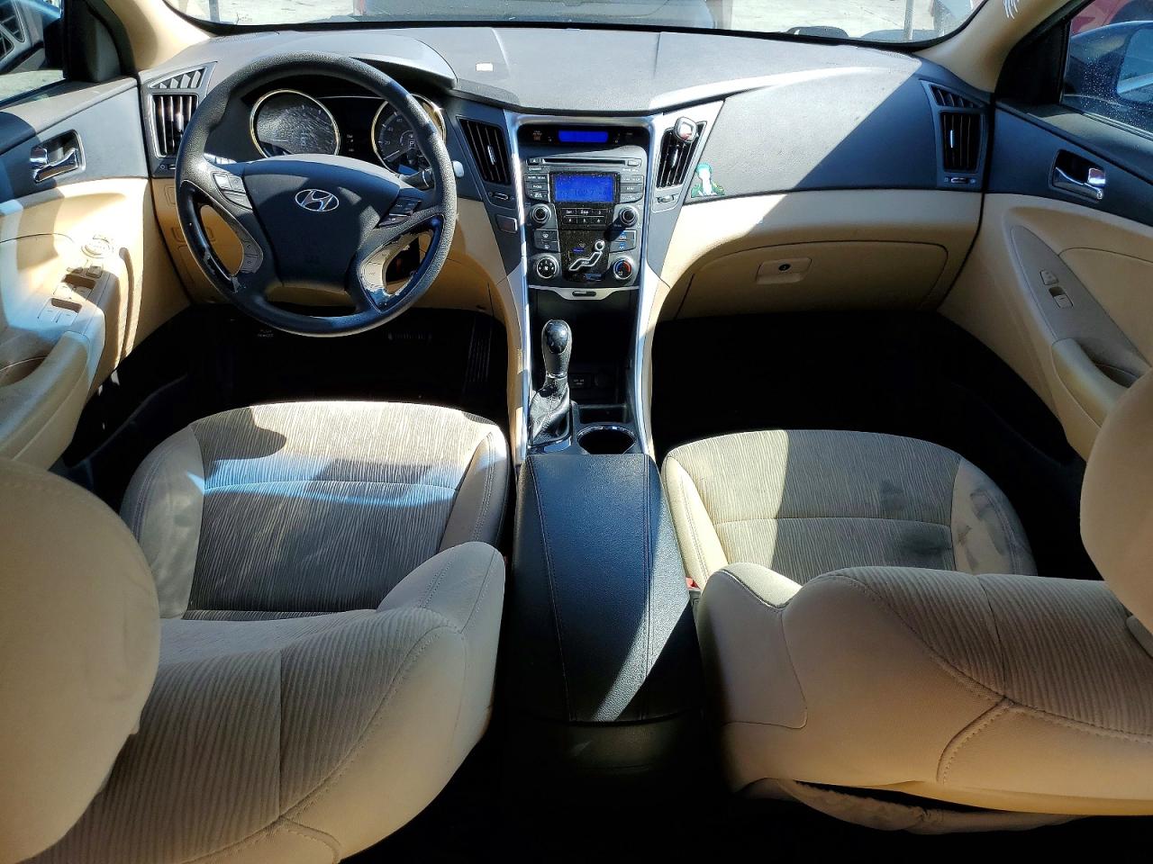 2012 Hyundai Sonata Gls Blue vin: 5NPEB4AC5CH478096