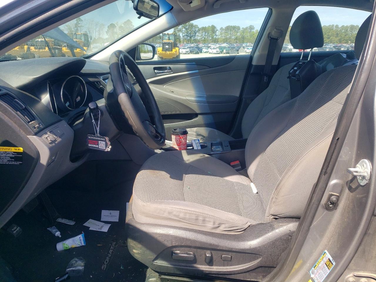 2012 Hyundai Sonata Gls Gray vin: 5NPEB4AC5CH484643