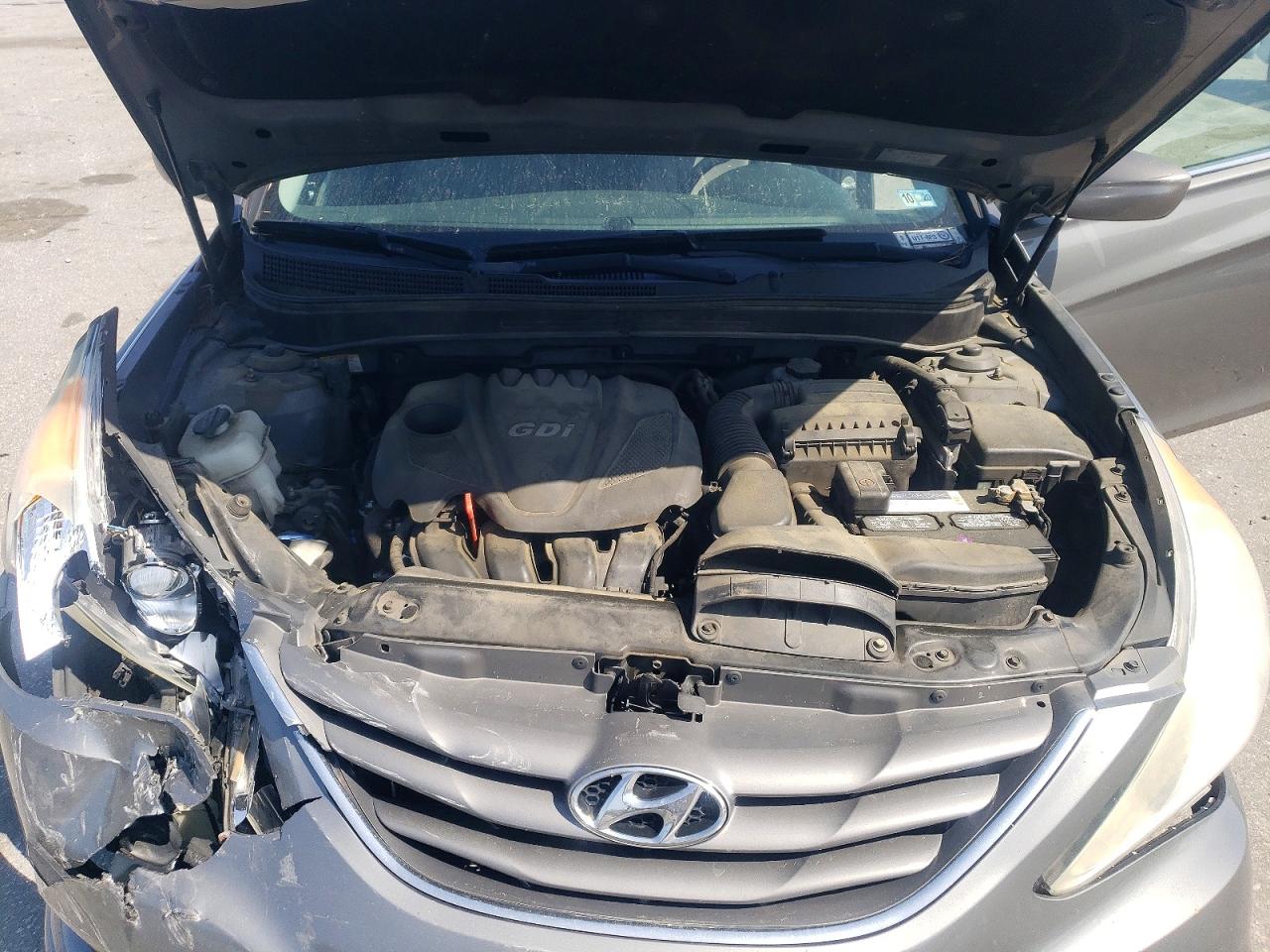2012 Hyundai Sonata Gls Gray vin: 5NPEB4AC5CH484643