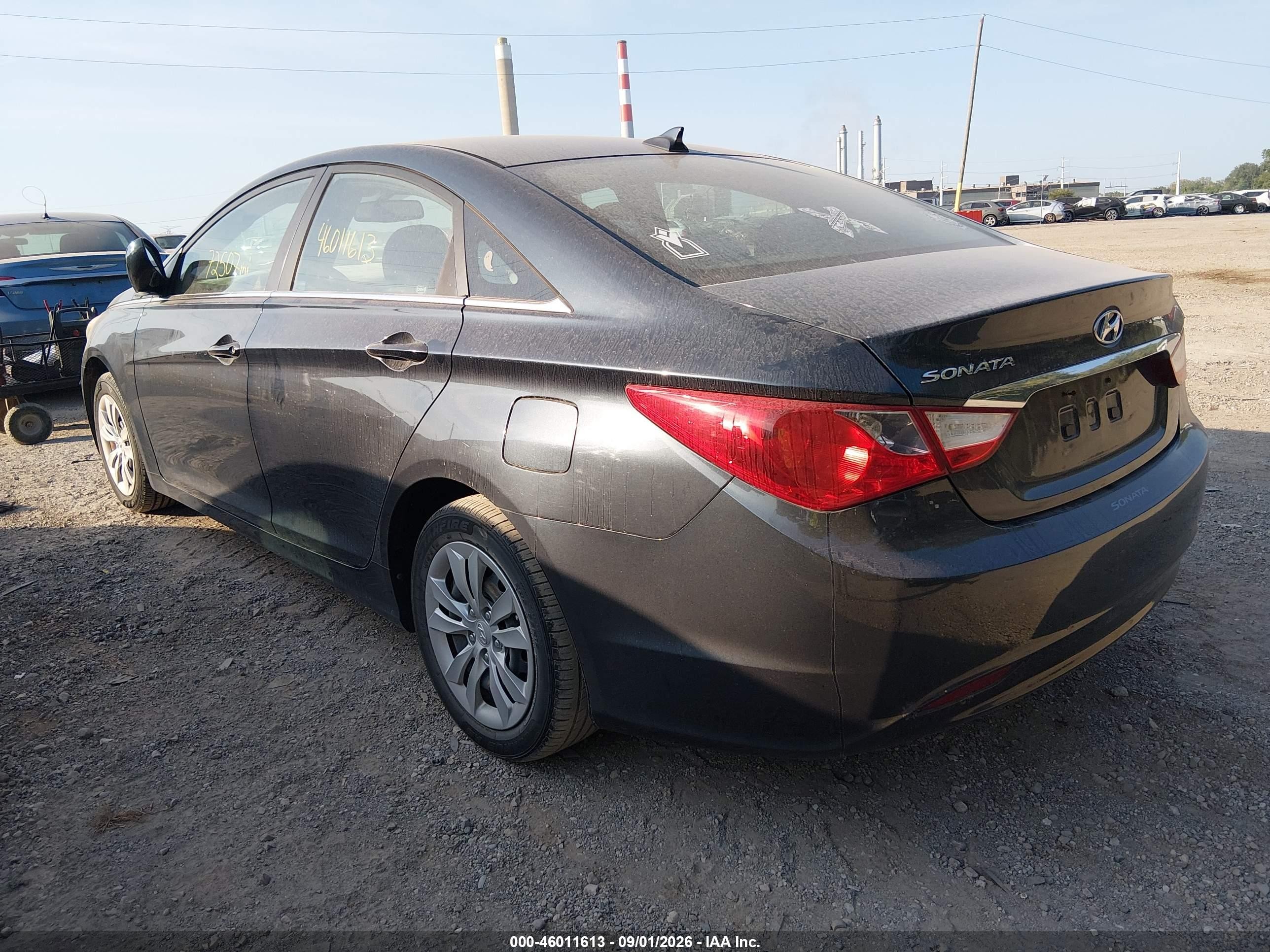 2012 Hyundai Sonata Gls Dark Blue vin: 5NPEB4AC5CH487090