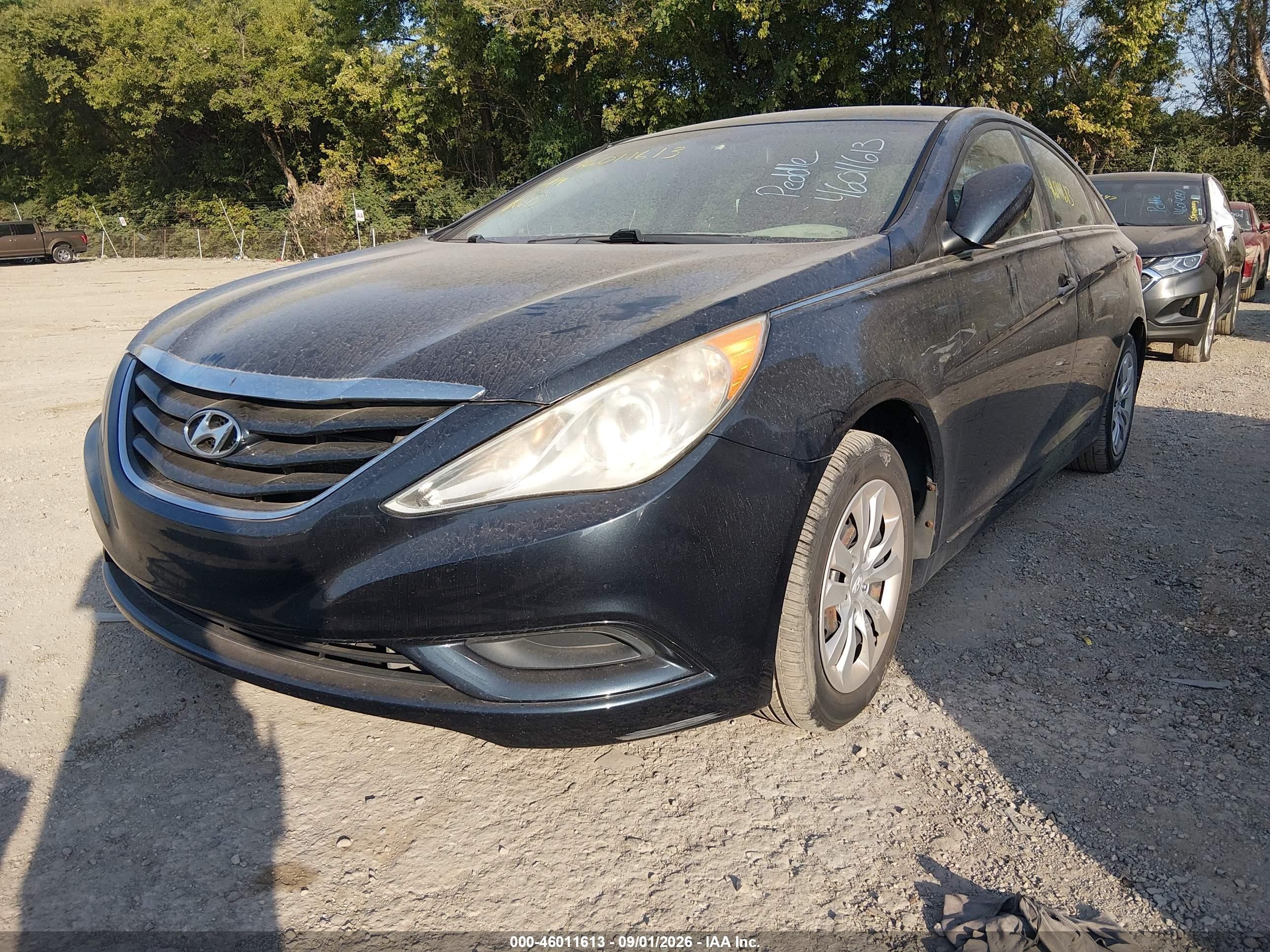 2012 Hyundai Sonata Gls Dark Blue vin: 5NPEB4AC5CH487090