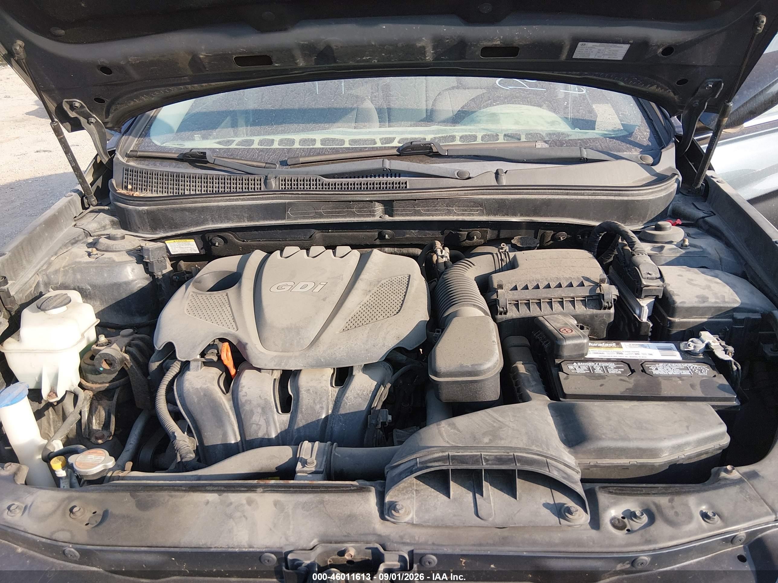 2012 Hyundai Sonata Gls Dark Blue vin: 5NPEB4AC5CH487090