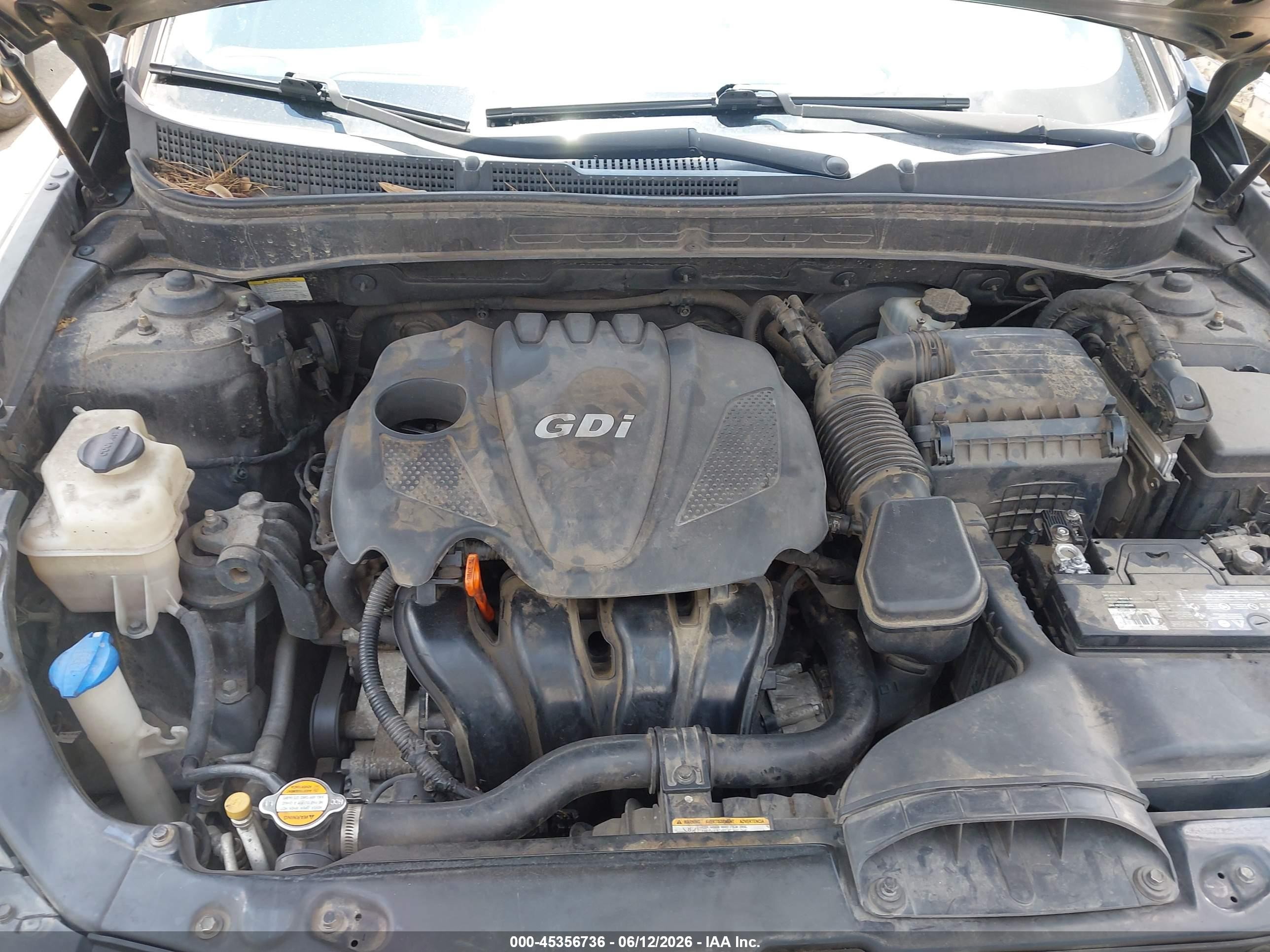 2013 Hyundai Sonata Gls Black vin: 5NPEB4AC5DH504391