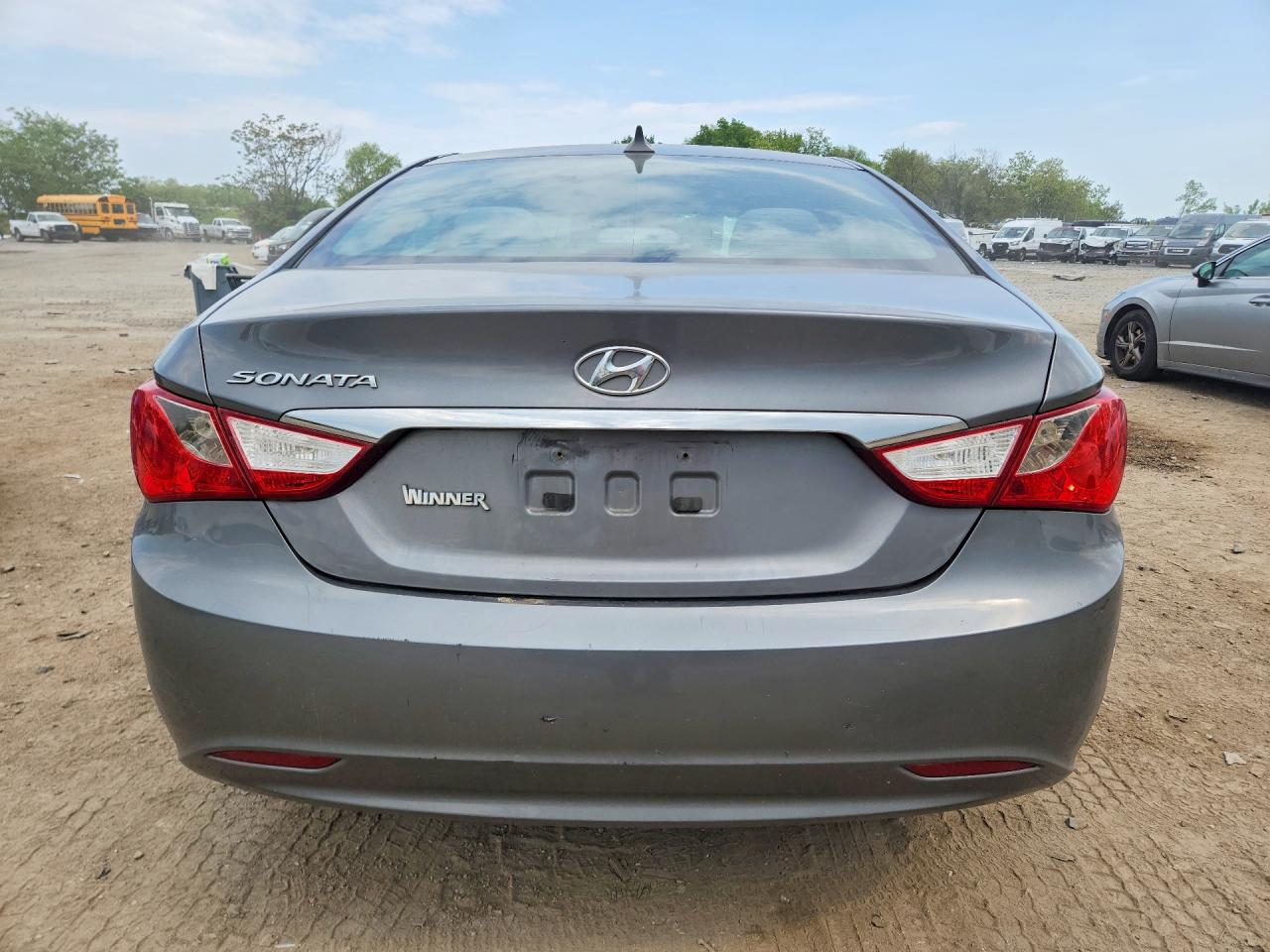 2013 Hyundai Sonata Gls Серый vin: 5NPEB4AC5DH525175
