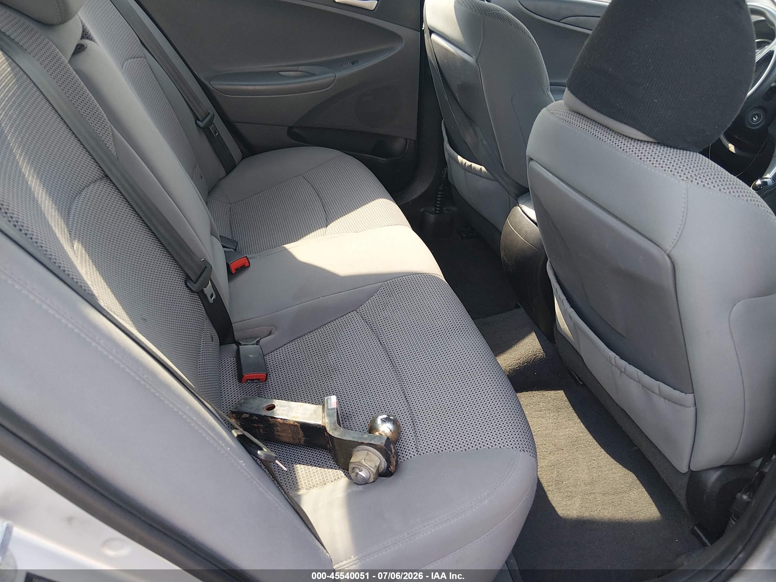2013 Hyundai Sonata Gls Silver vin: 5NPEB4AC5DH537150