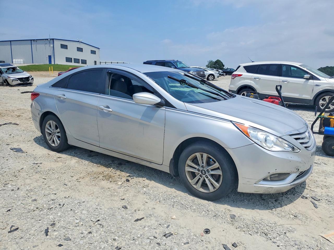 2013 Hyundai Sonata Gls Серебряный vin: 5NPEB4AC5DH538556