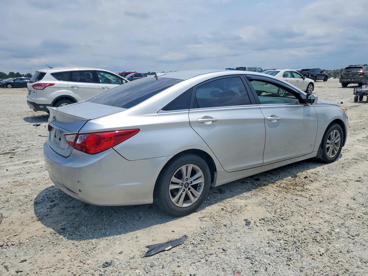 2013 Hyundai Sonata Gls Серебряный vin: 5NPEB4AC5DH538556