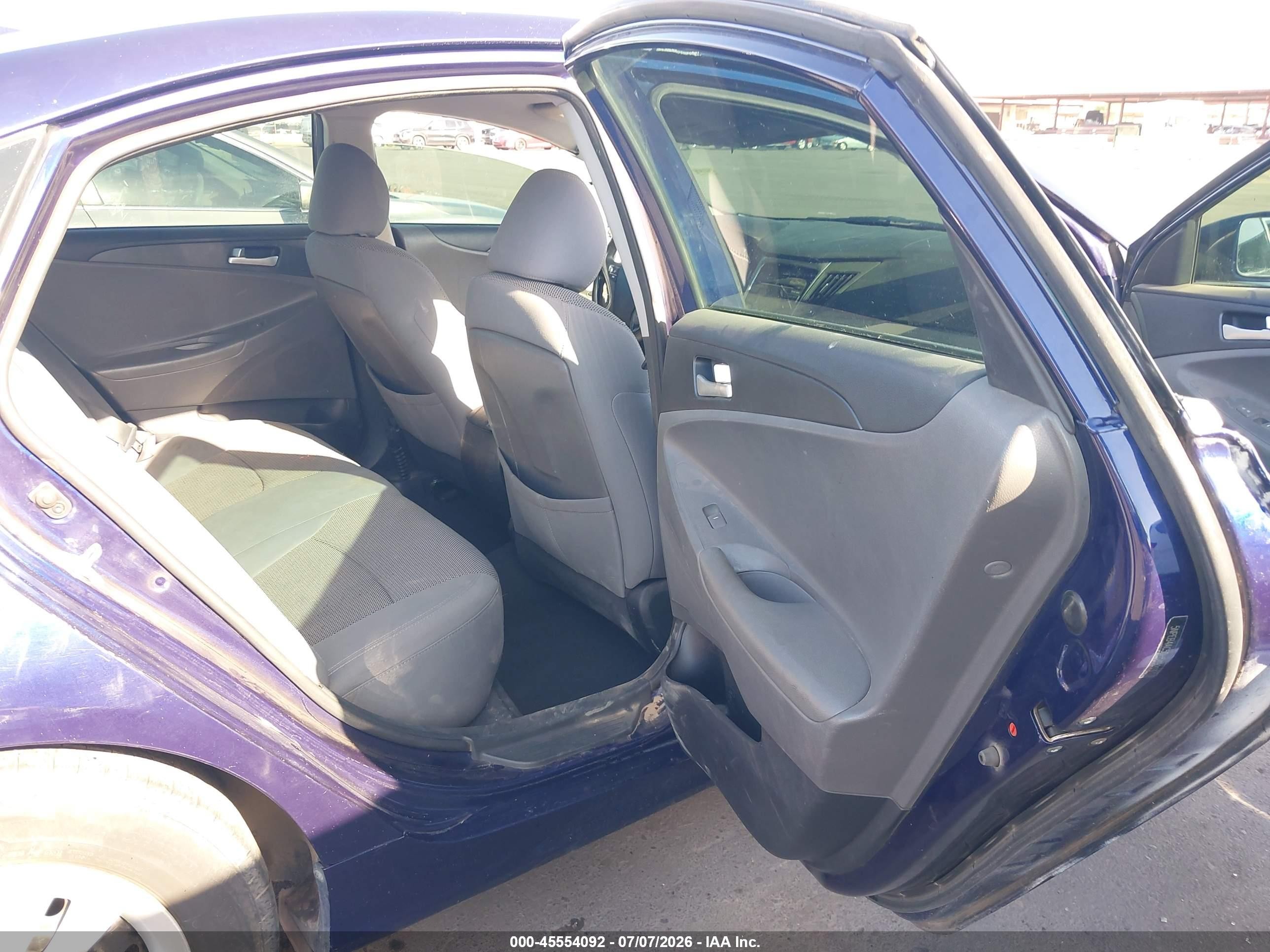 2013 Hyundai Sonata Gls Blue vin: 5NPEB4AC5DH549203