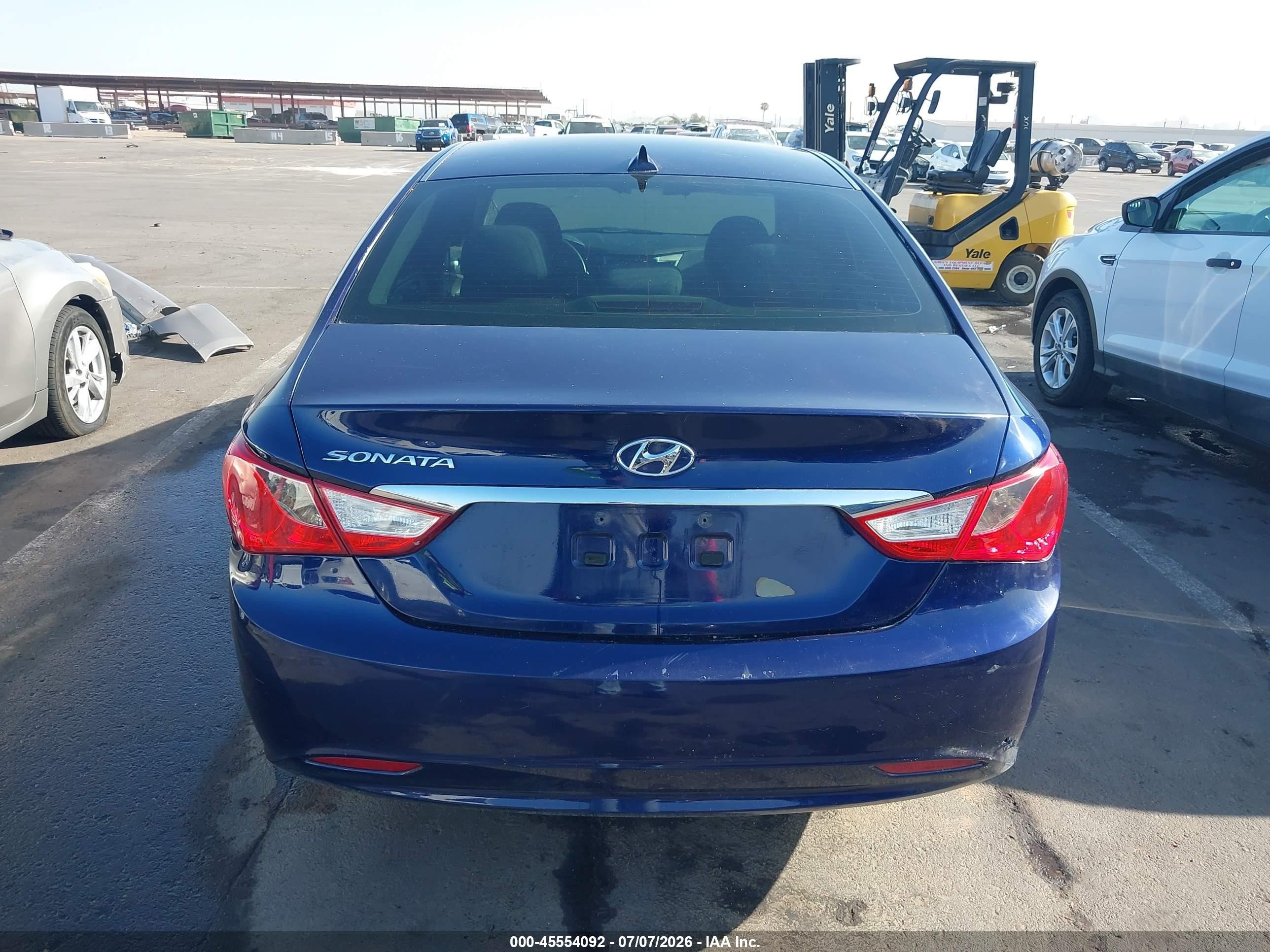 2013 Hyundai Sonata Gls Blue vin: 5NPEB4AC5DH549203