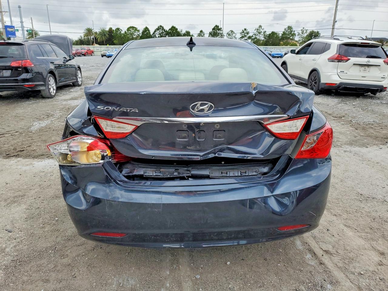 2013 Hyundai Sonata Gls Blue vin: 5NPEB4AC5DH555664