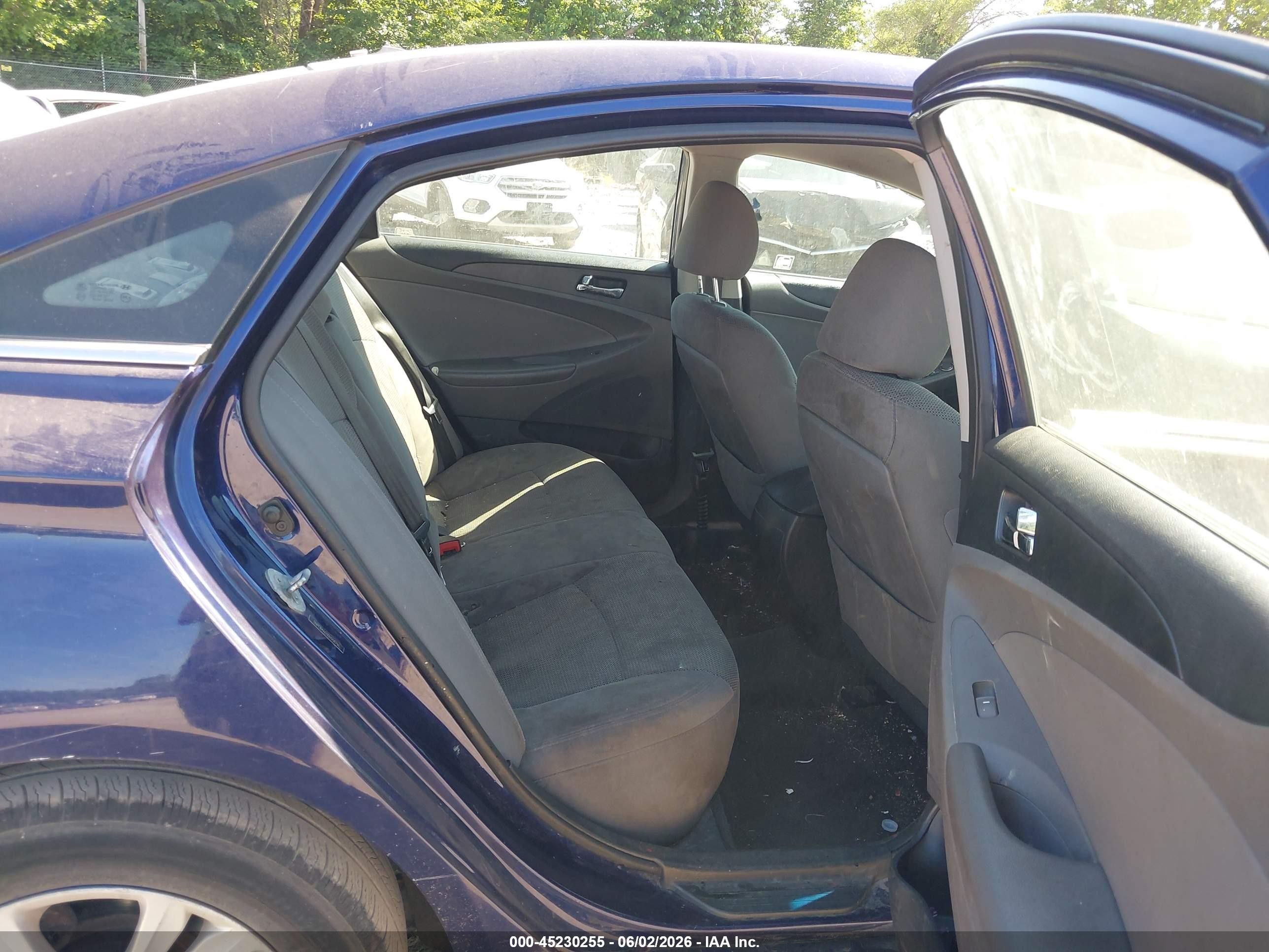 2013 Hyundai Sonata Gls Blue vin: 5NPEB4AC5DH558791